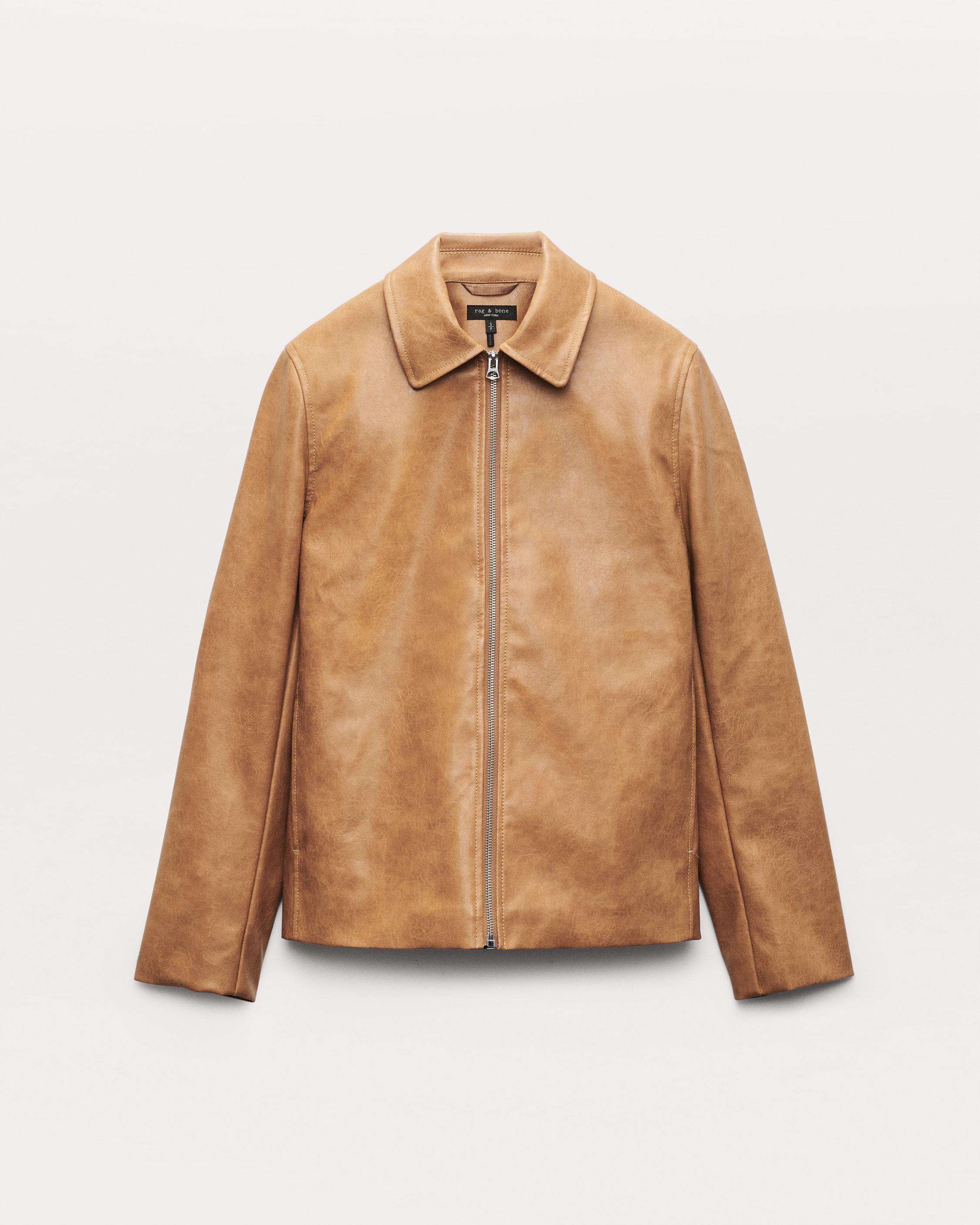 Jordie Faux Leather Jacket