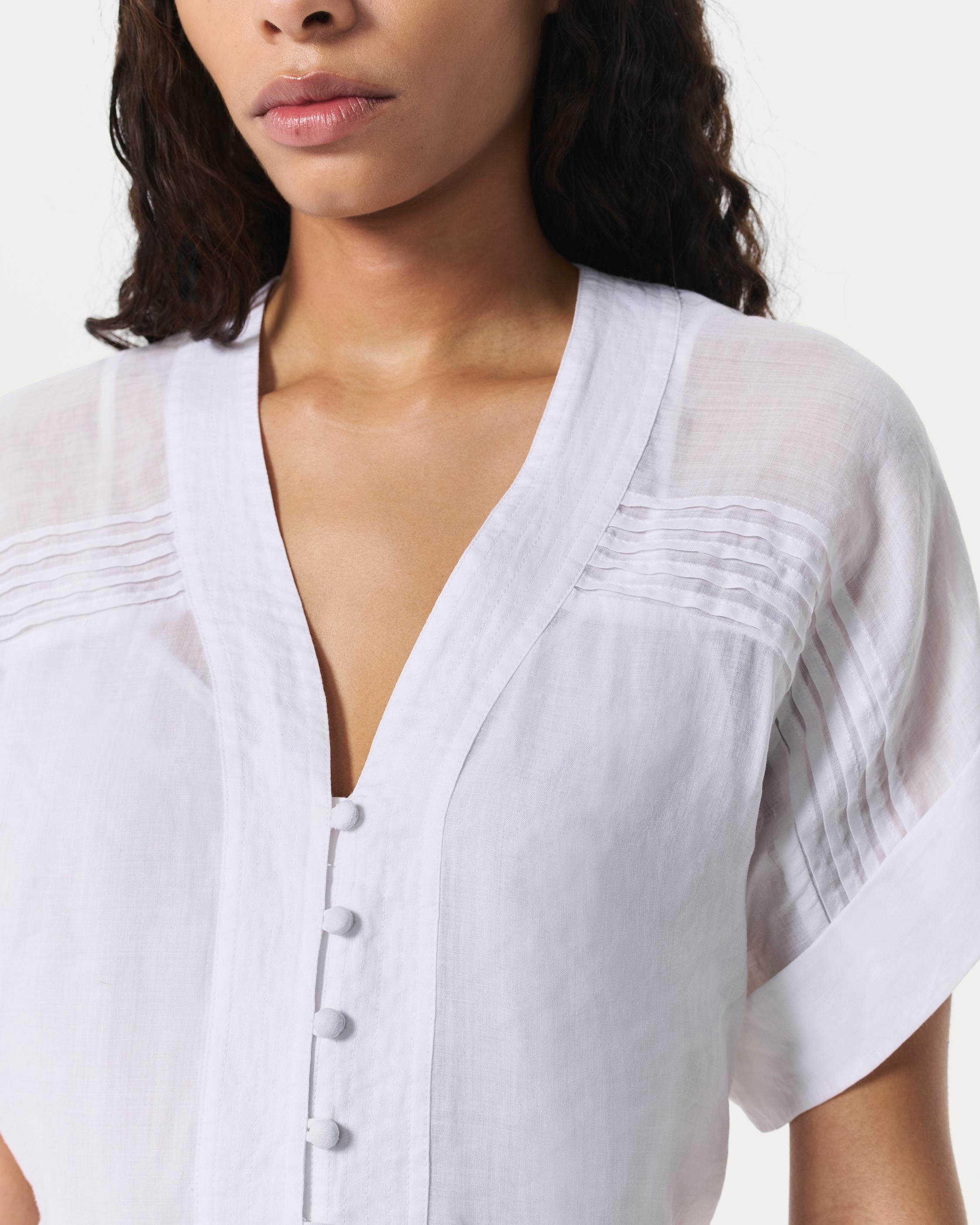 Viviana Pintuck Dress - image 4