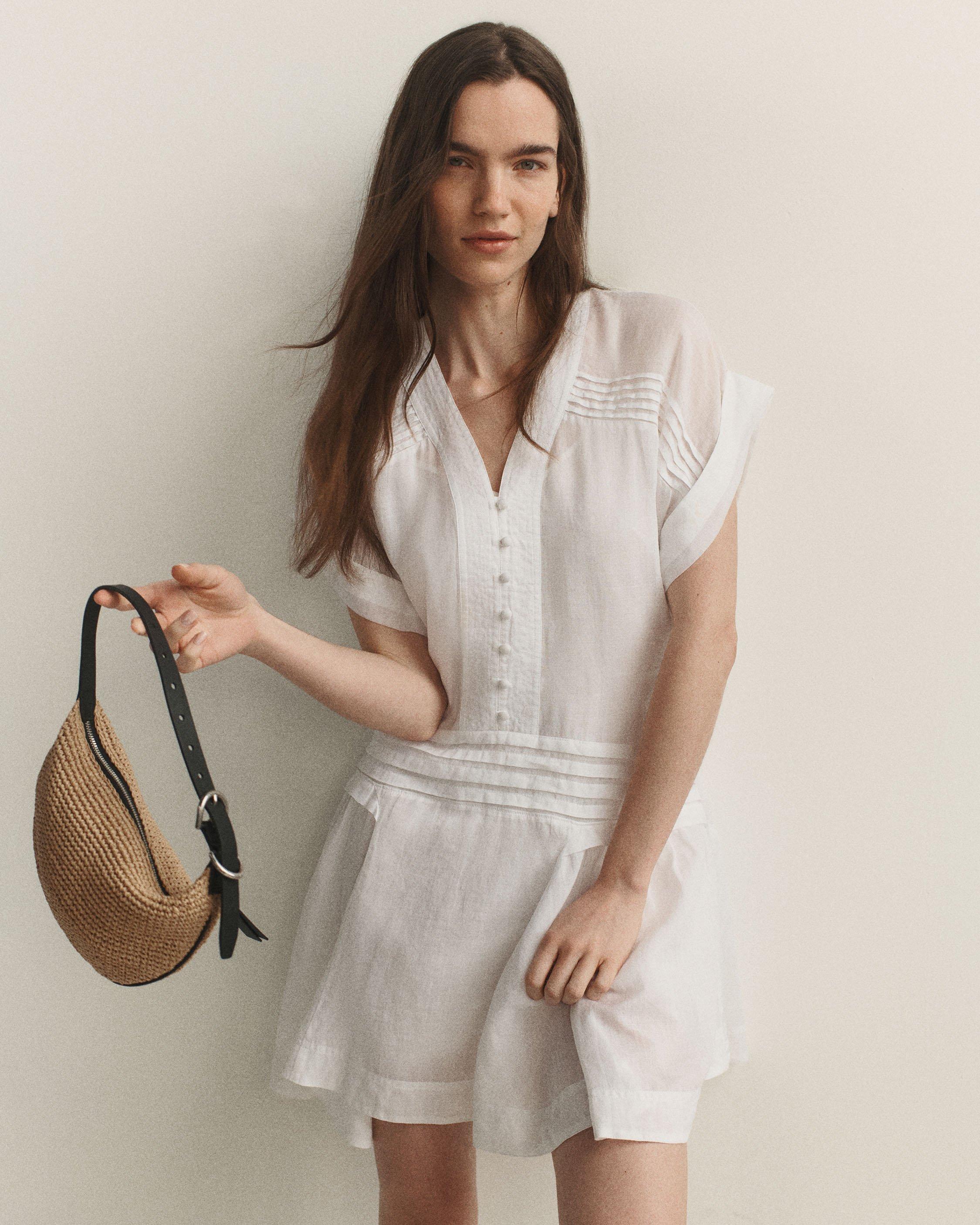 Viviana Pintuck Dress image number 8