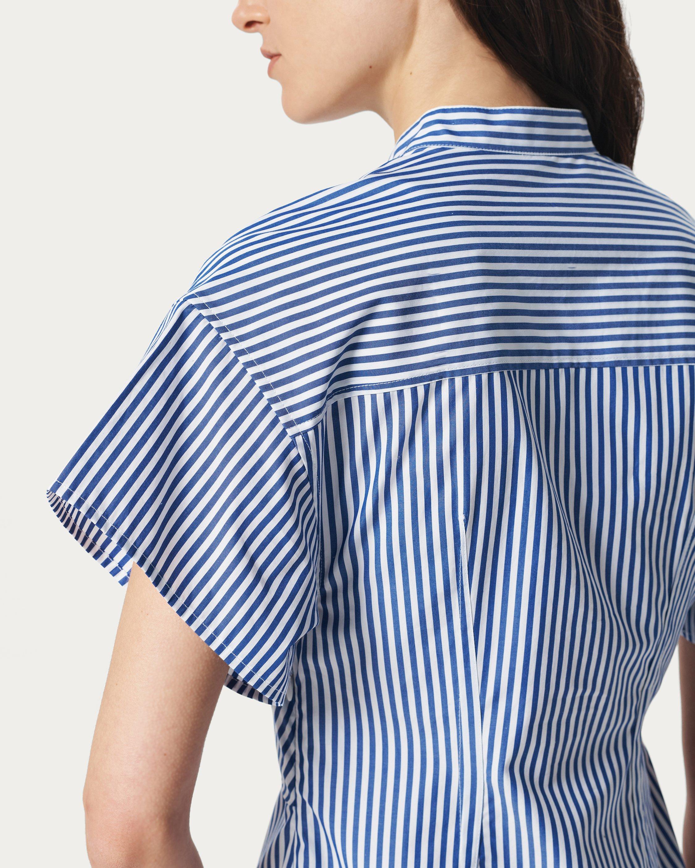 Gretchen Striped Shirt Dress image number 5