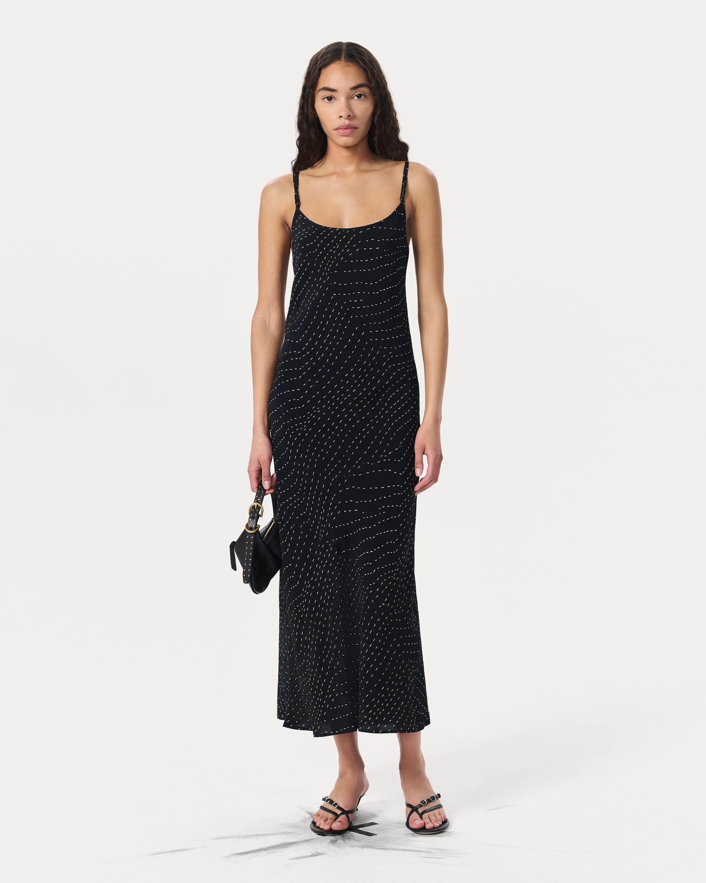 Alessia Printed Slip Dress image number 1