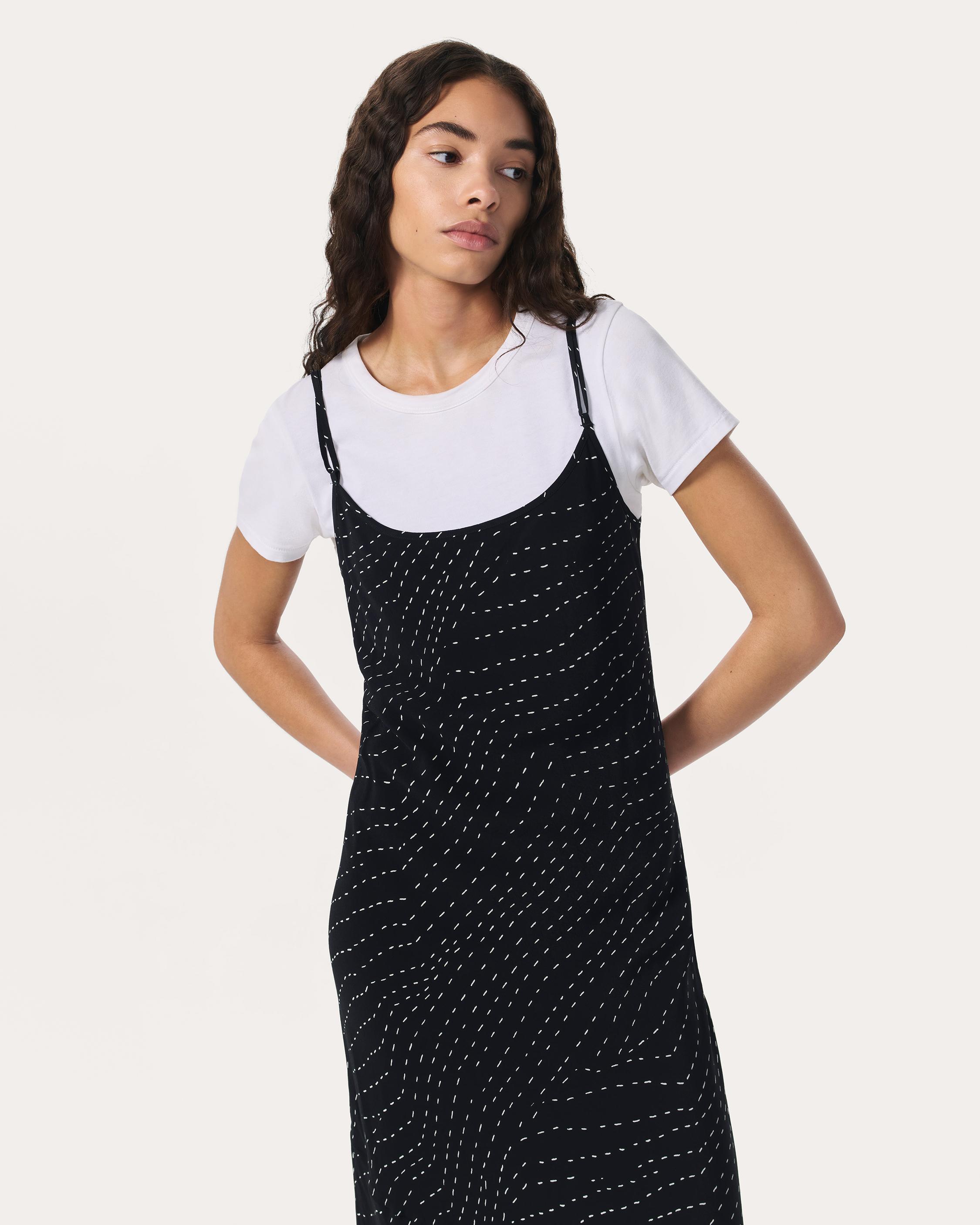 Alessia Printed Slip Dress - image 3