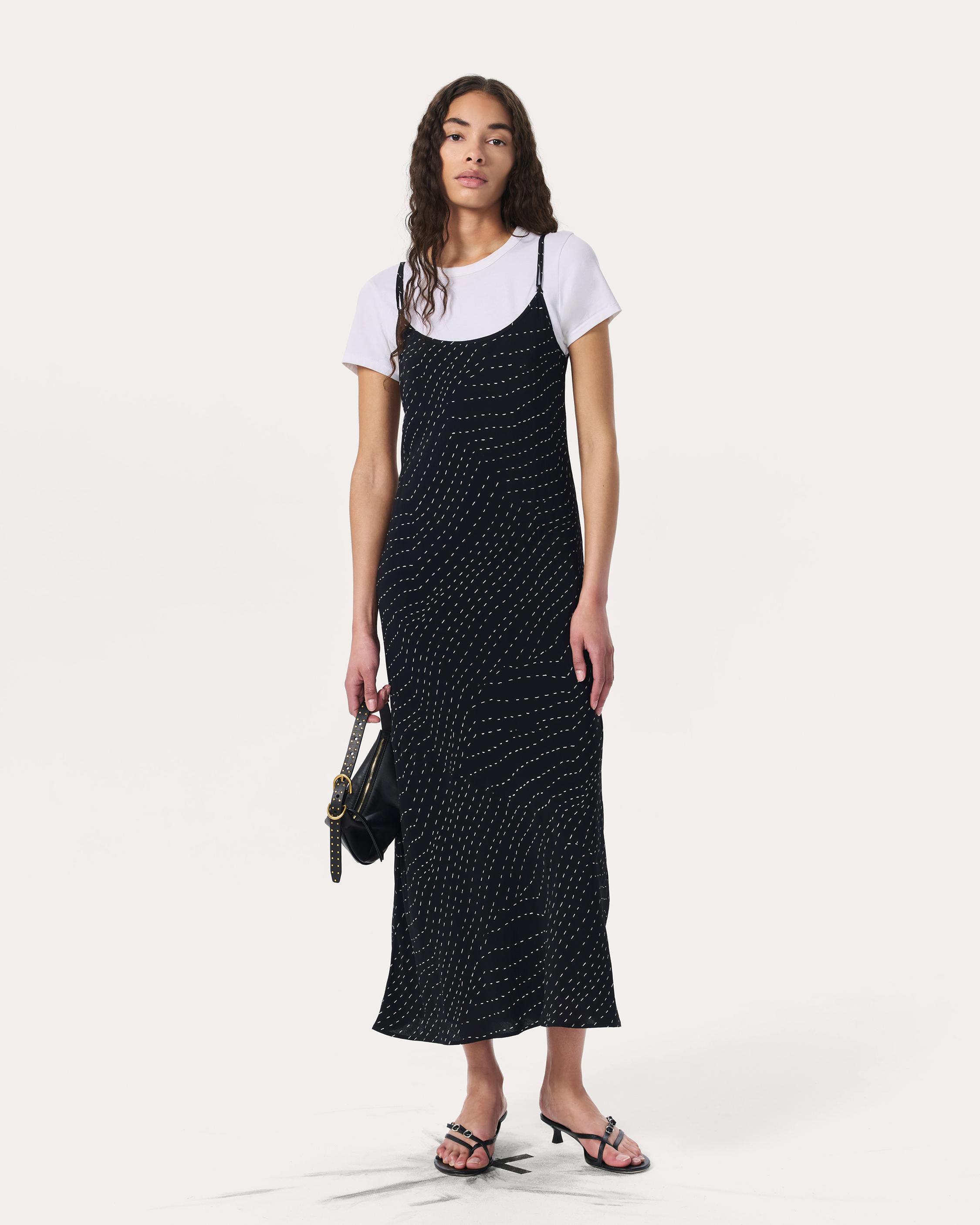 Alessia Printed Slip Dress image number 7