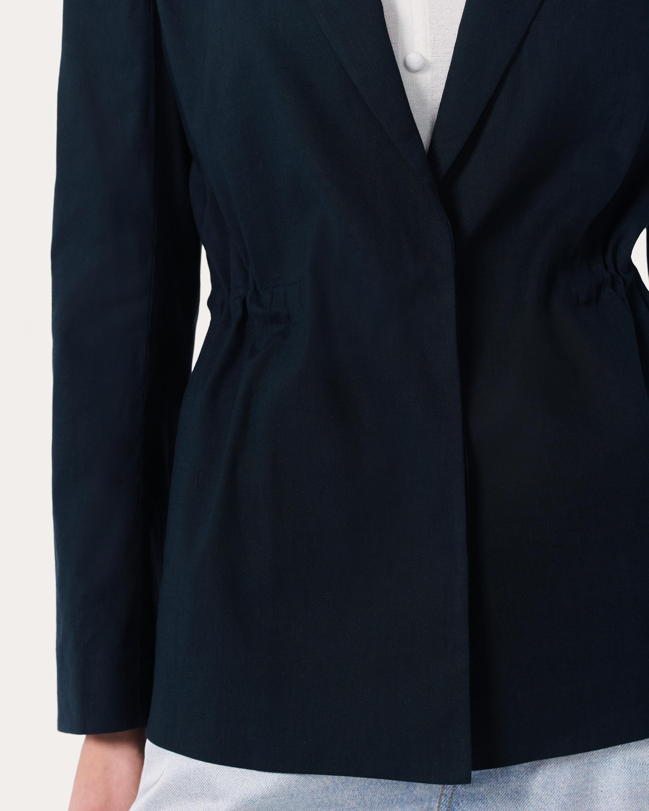Spencer Linen-Blend Blazer - image 4