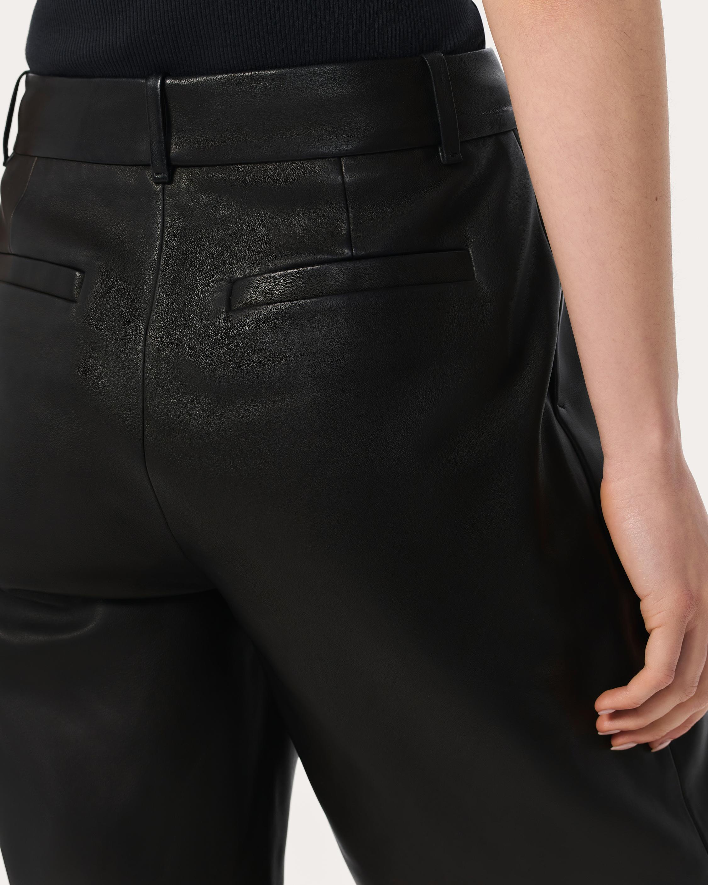 Irina Leather Shorts - image 5