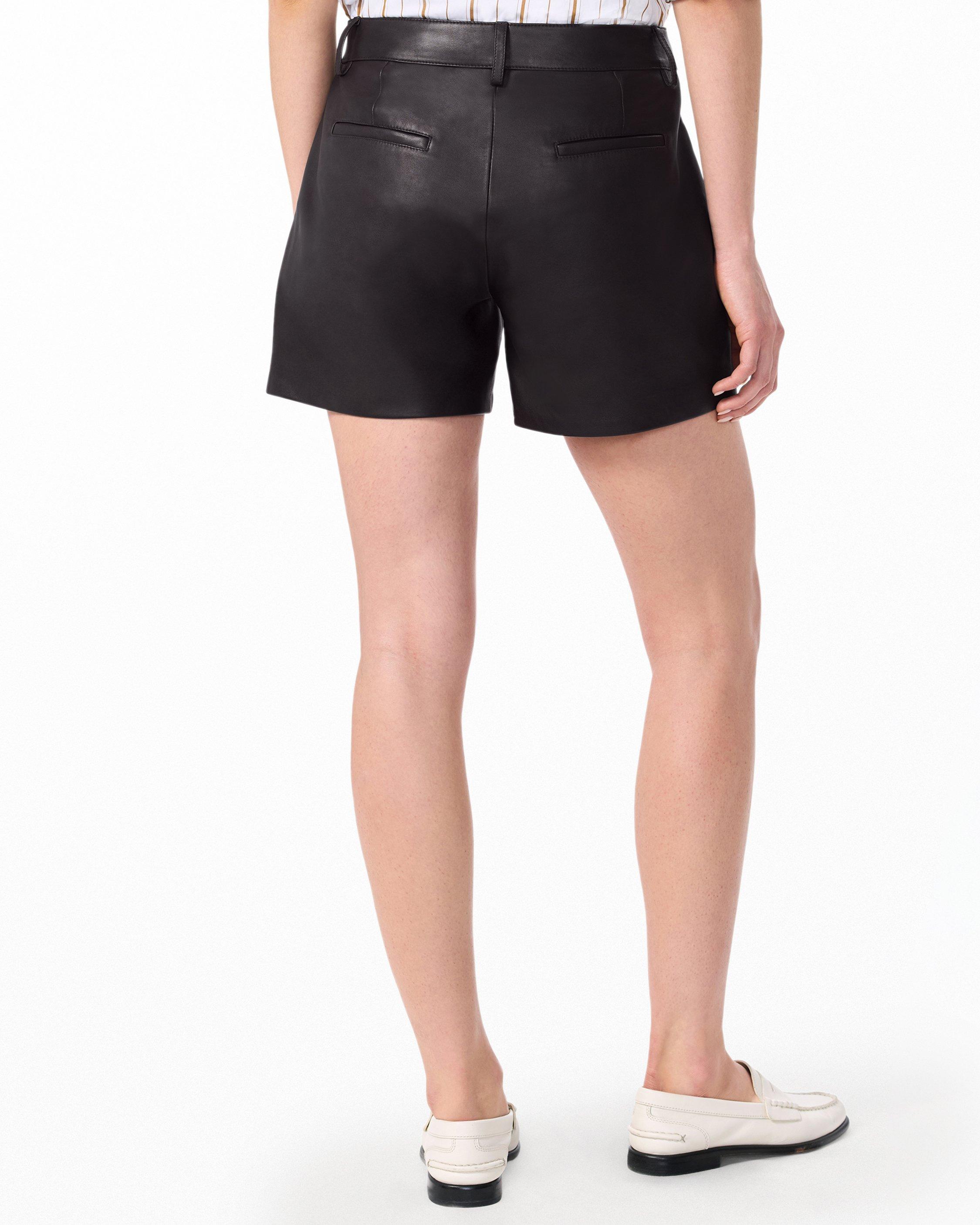 Aria Leather Shorts image number 6