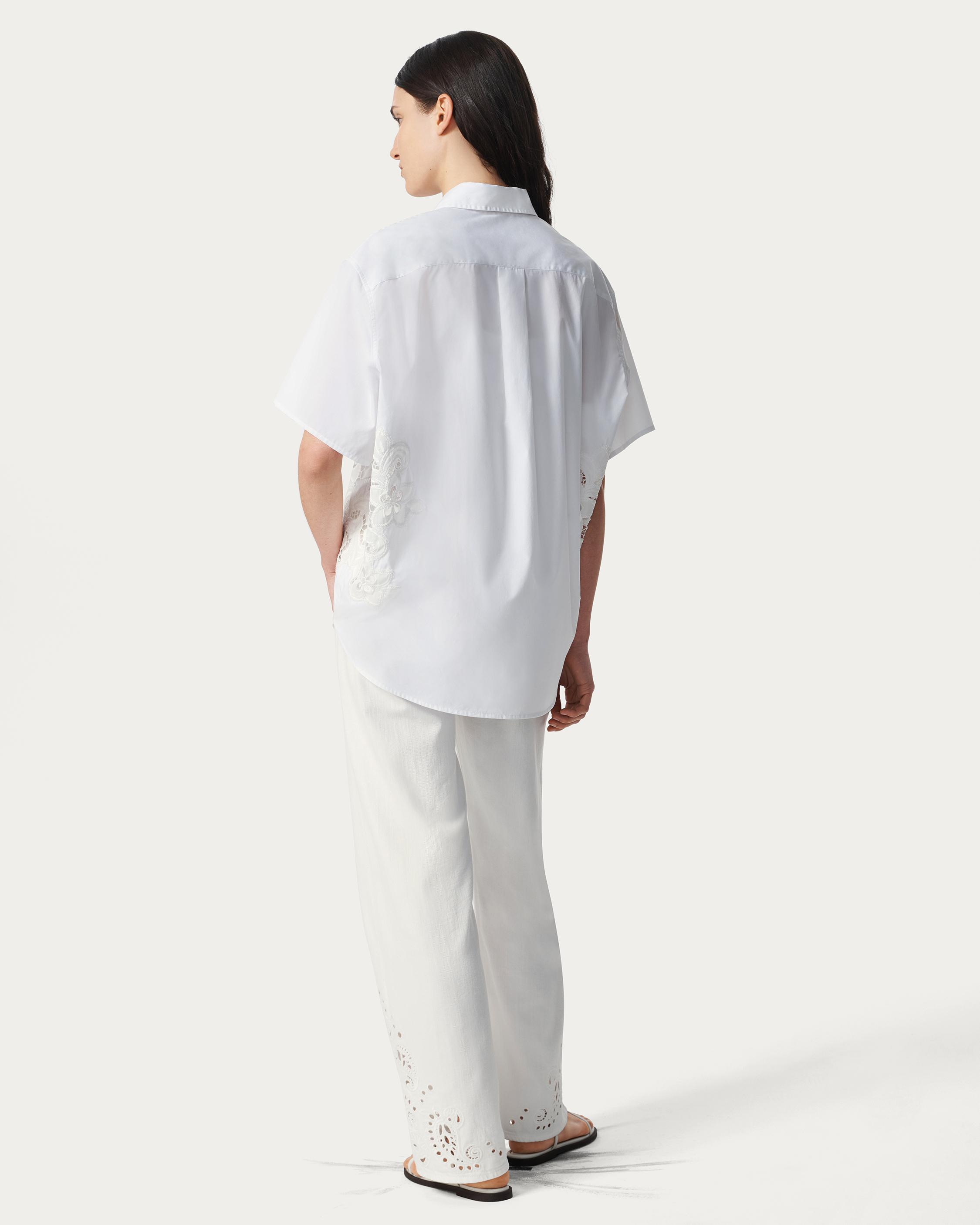 Amy Lace Poplin Shirt image number 6
