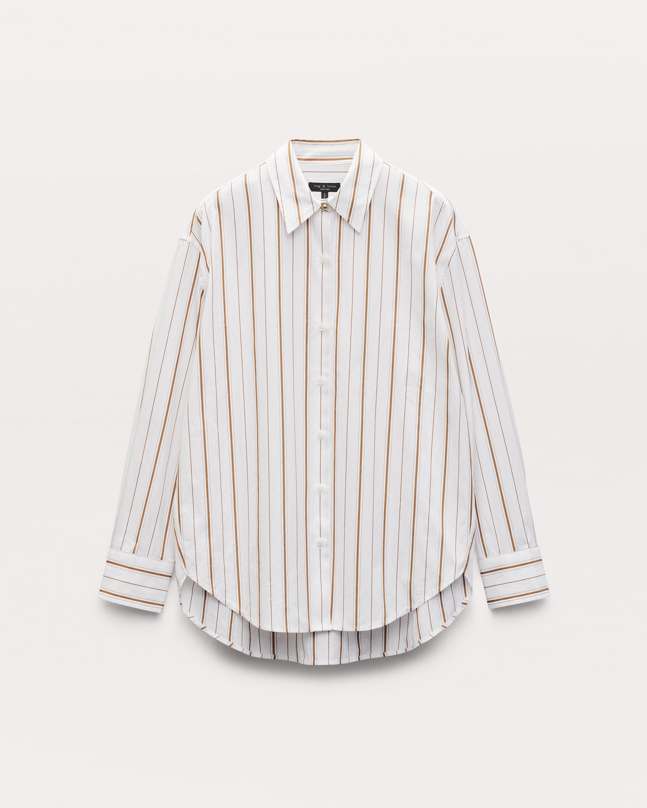 Jessica Striped Poplin Shirt - image 2