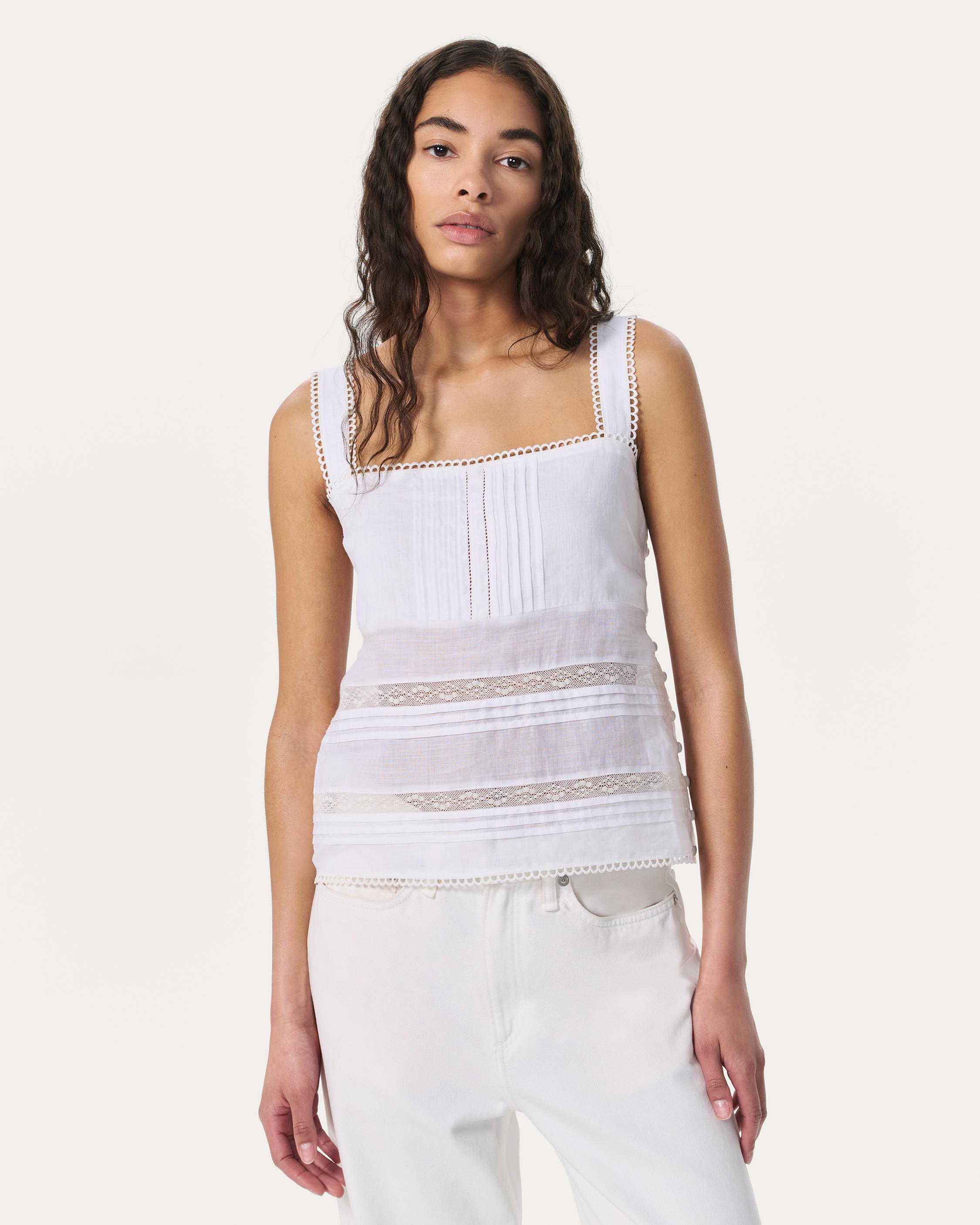 Viviana Tank Top - White | rag & bone