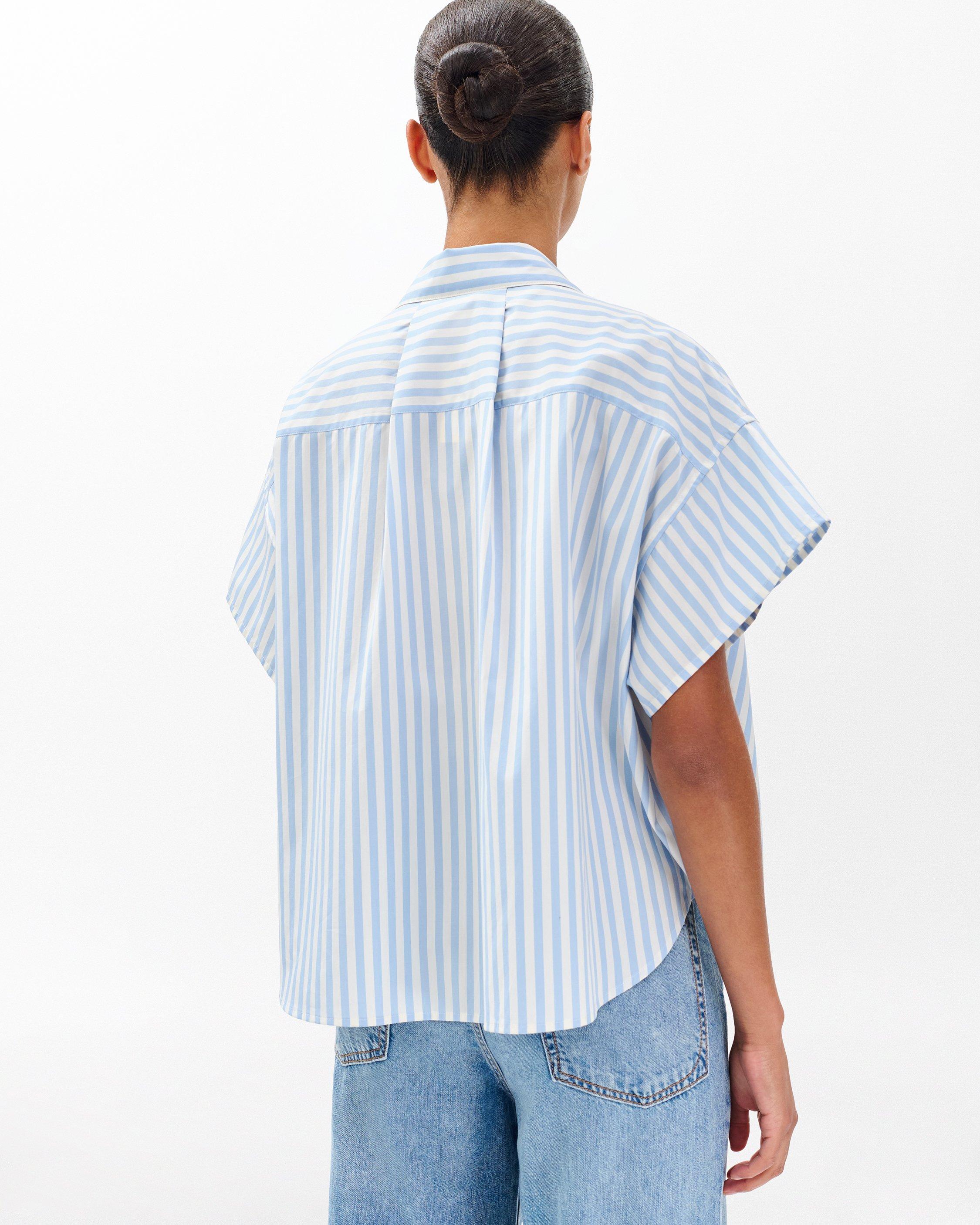 Martha Striped Short-Sleeve Shirt image number 5