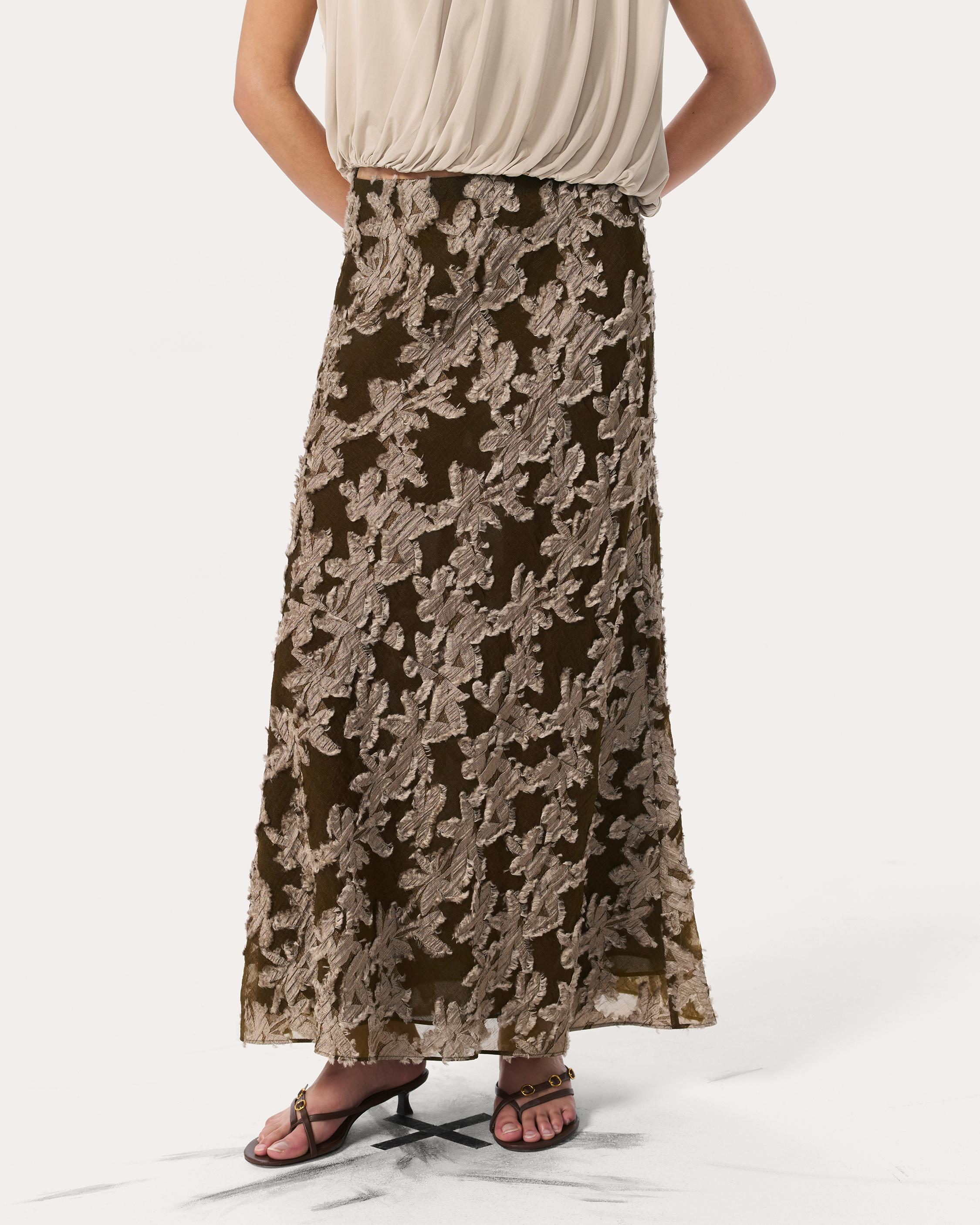 Wren Fil Coupé Maxi Skirt image number 3