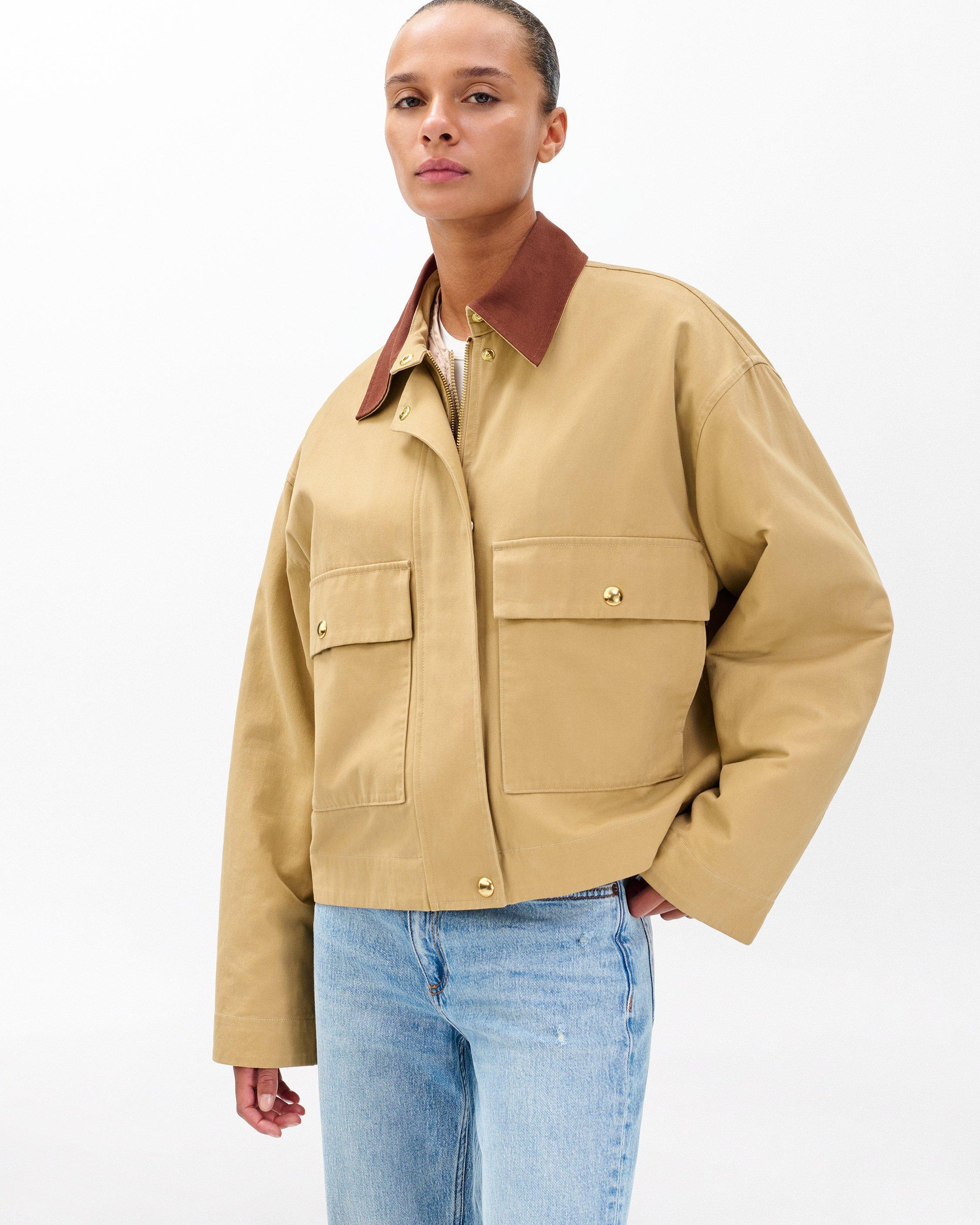 Buy the Nonie 2-in-1 Cotton Twill Jacket | rag & bone UK