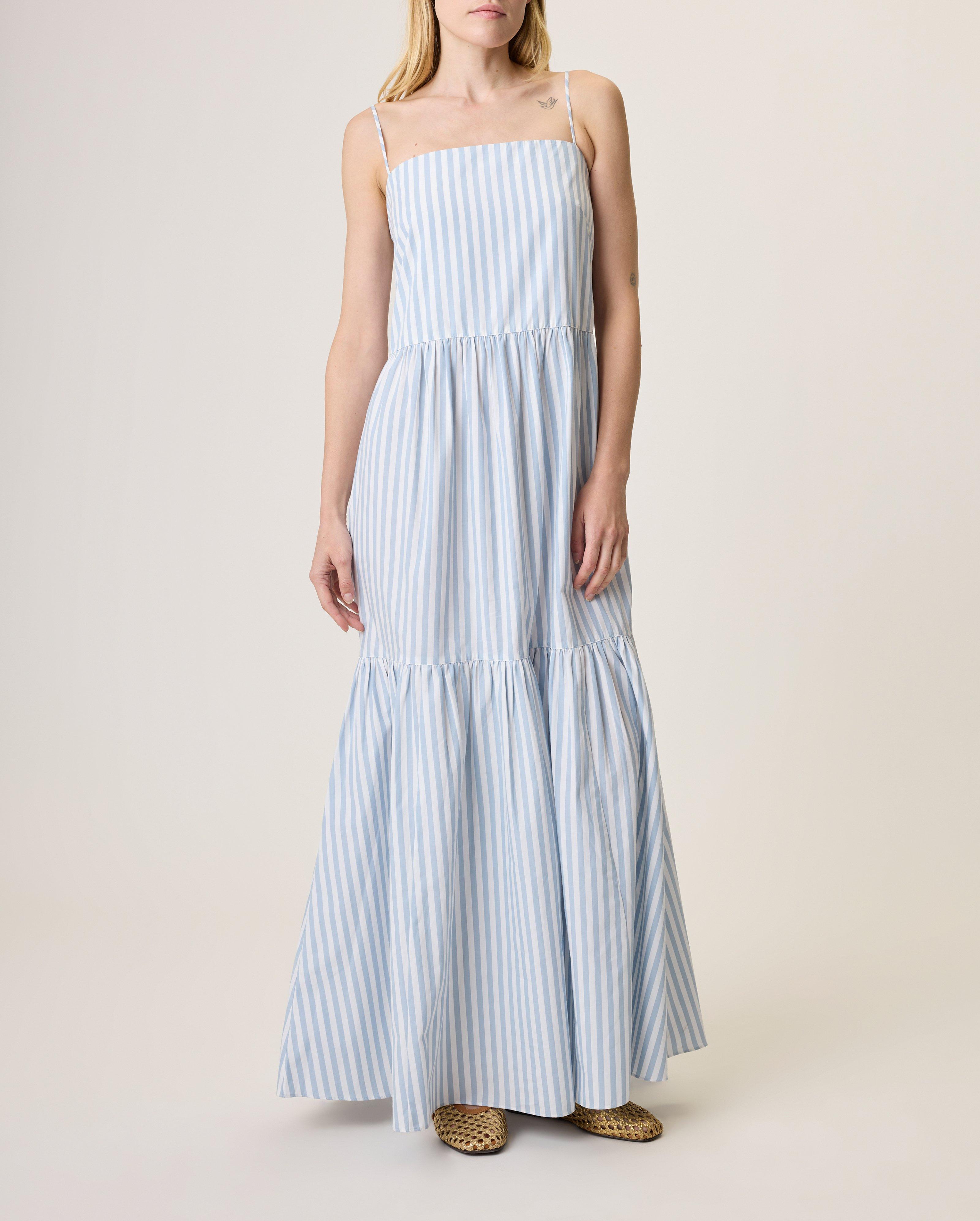 Leilah Stripe Poplin Dress image number 1