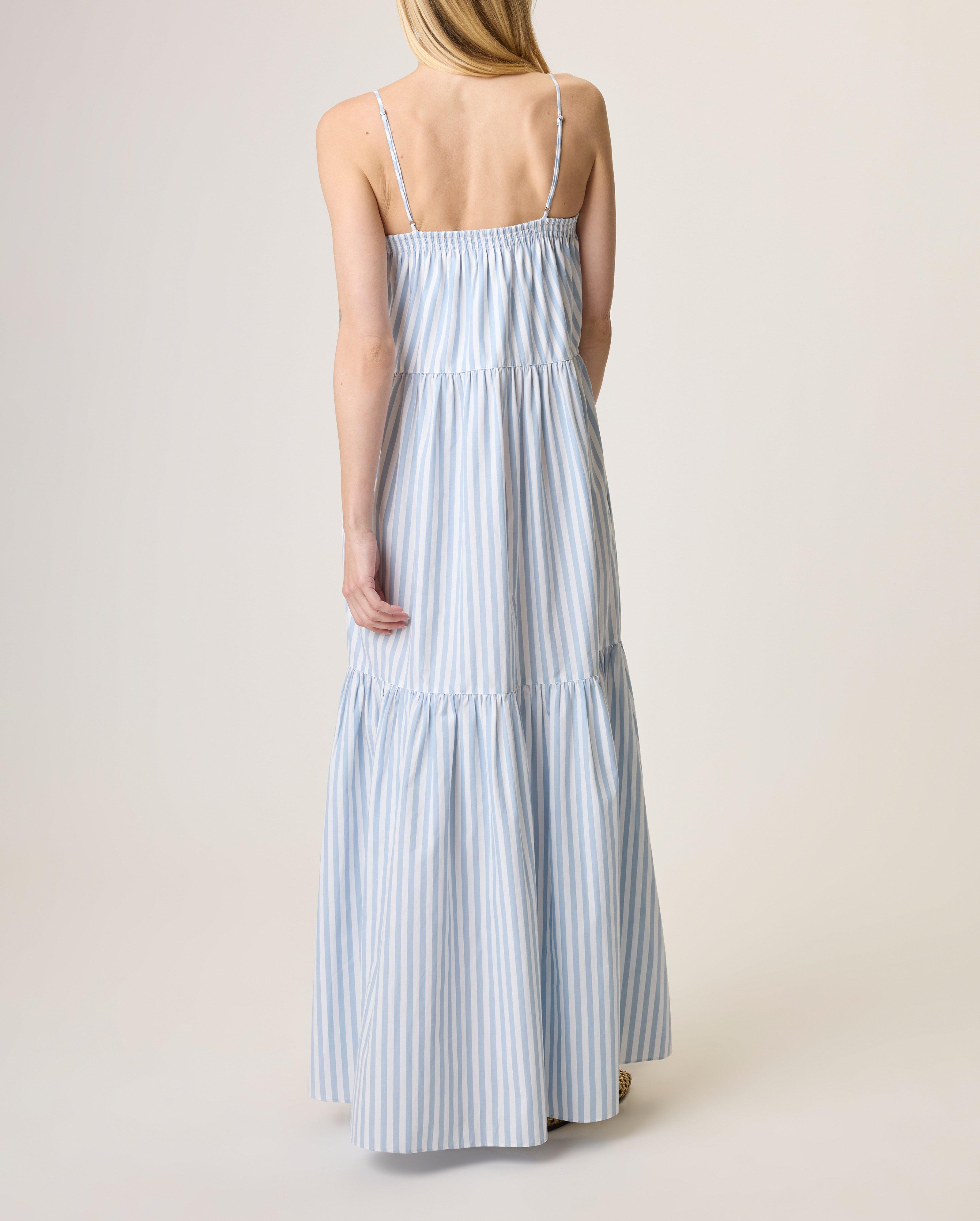 Leilah Stripe Poplin Dress image number 2