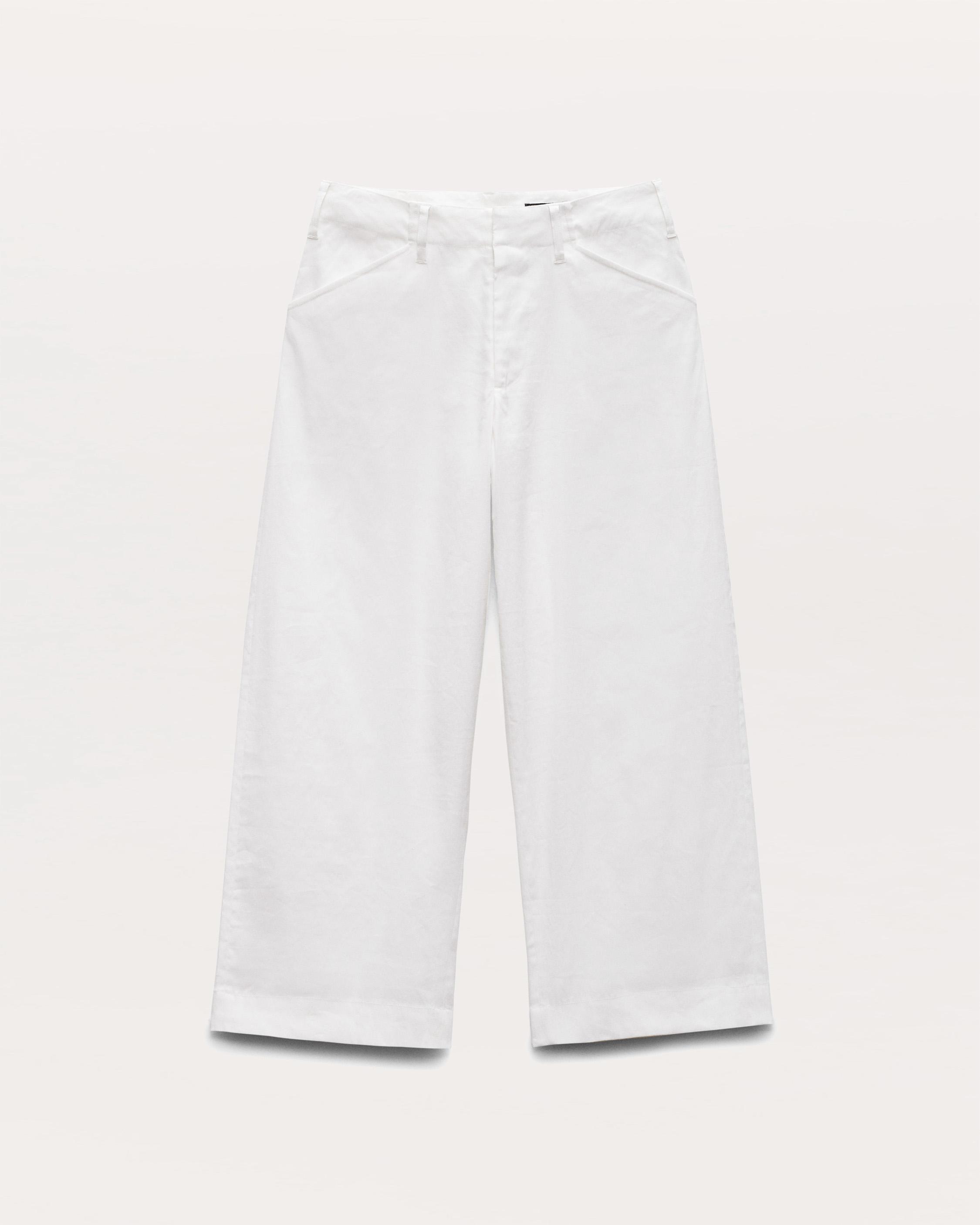 Banks Ankle-Length Linen-Blend Pants - image 2