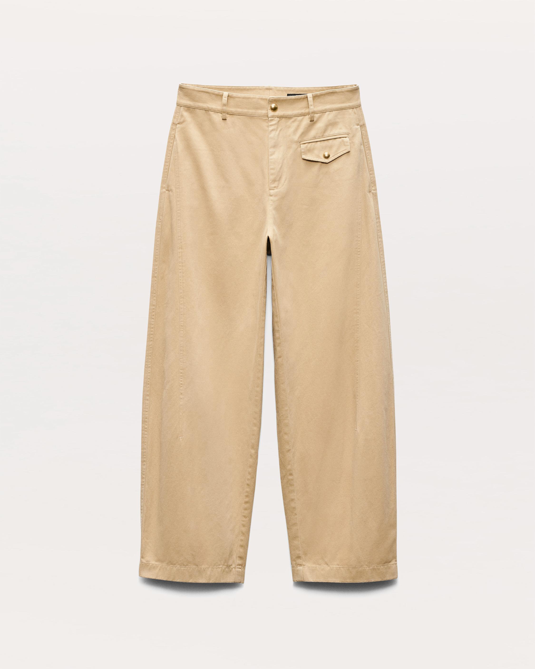 Renata Cotton Twill Utility Pants - image 2