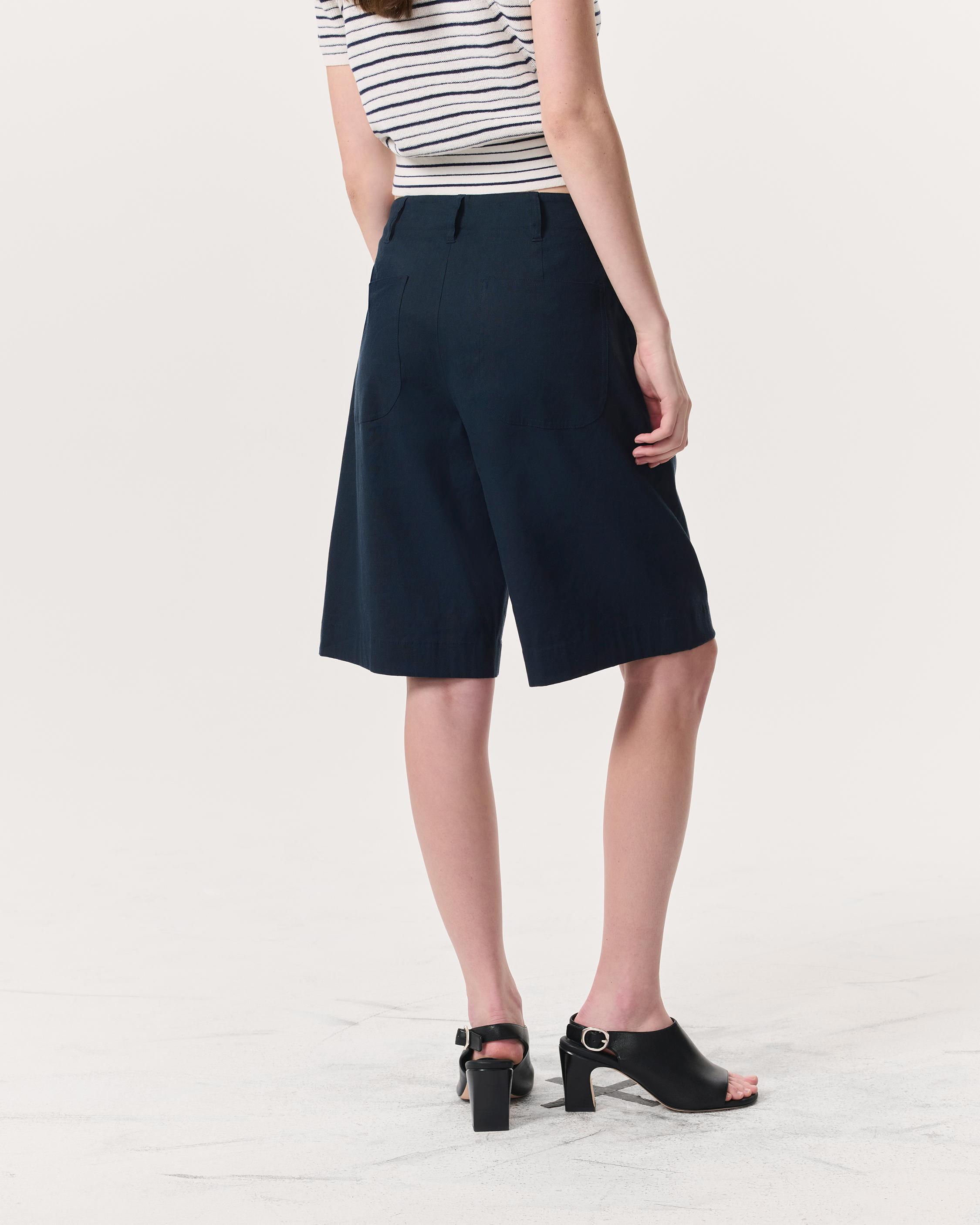 Banks Linen-Blend Shorts - image 5