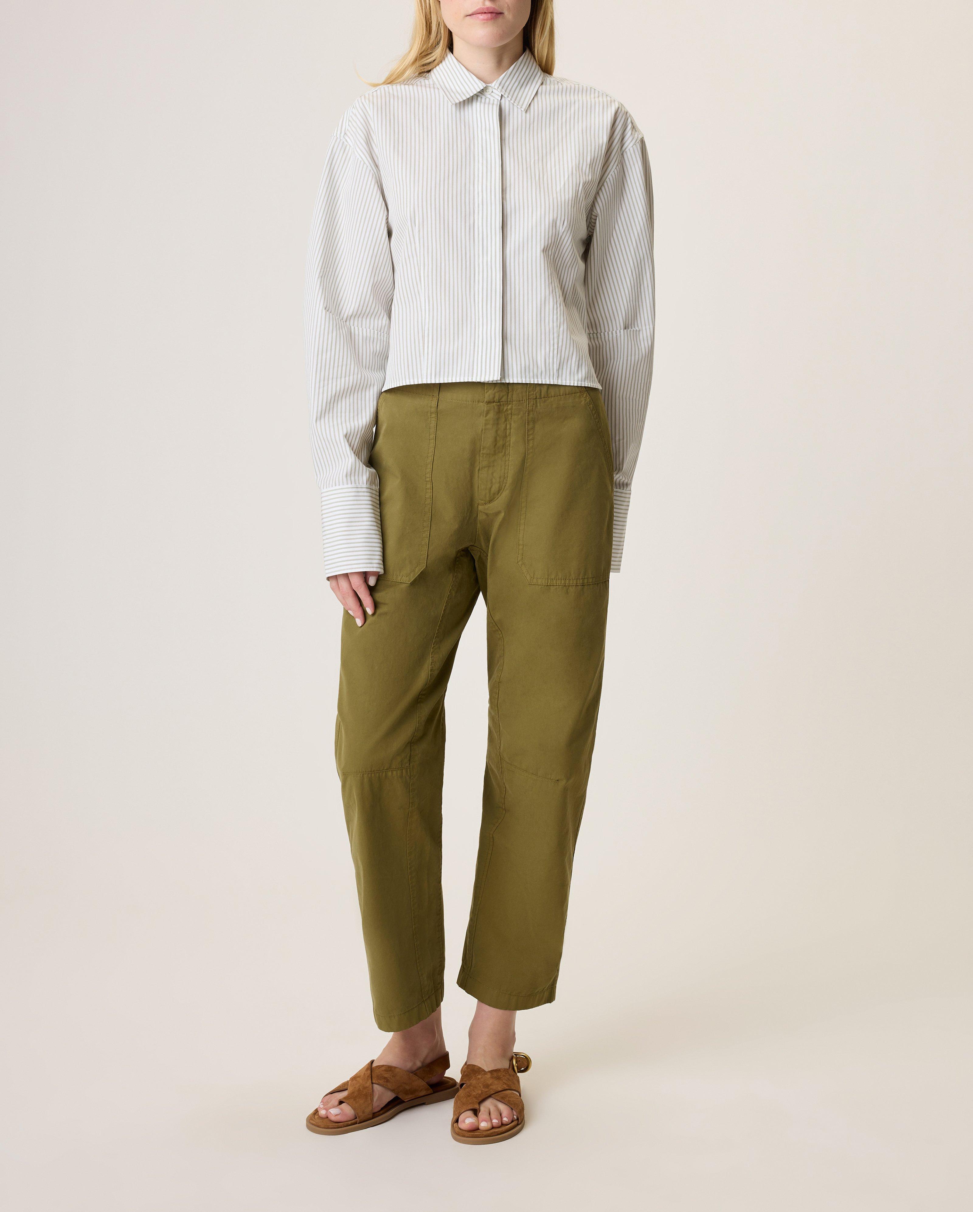 Becca Poplin Stripe Shirt