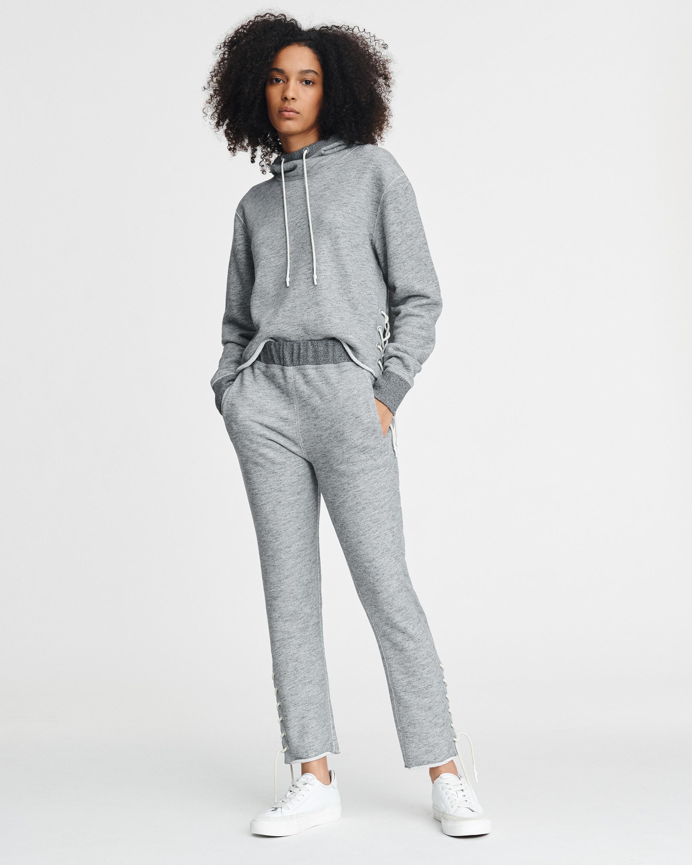 AMELIA LACE UP SWEATPANT