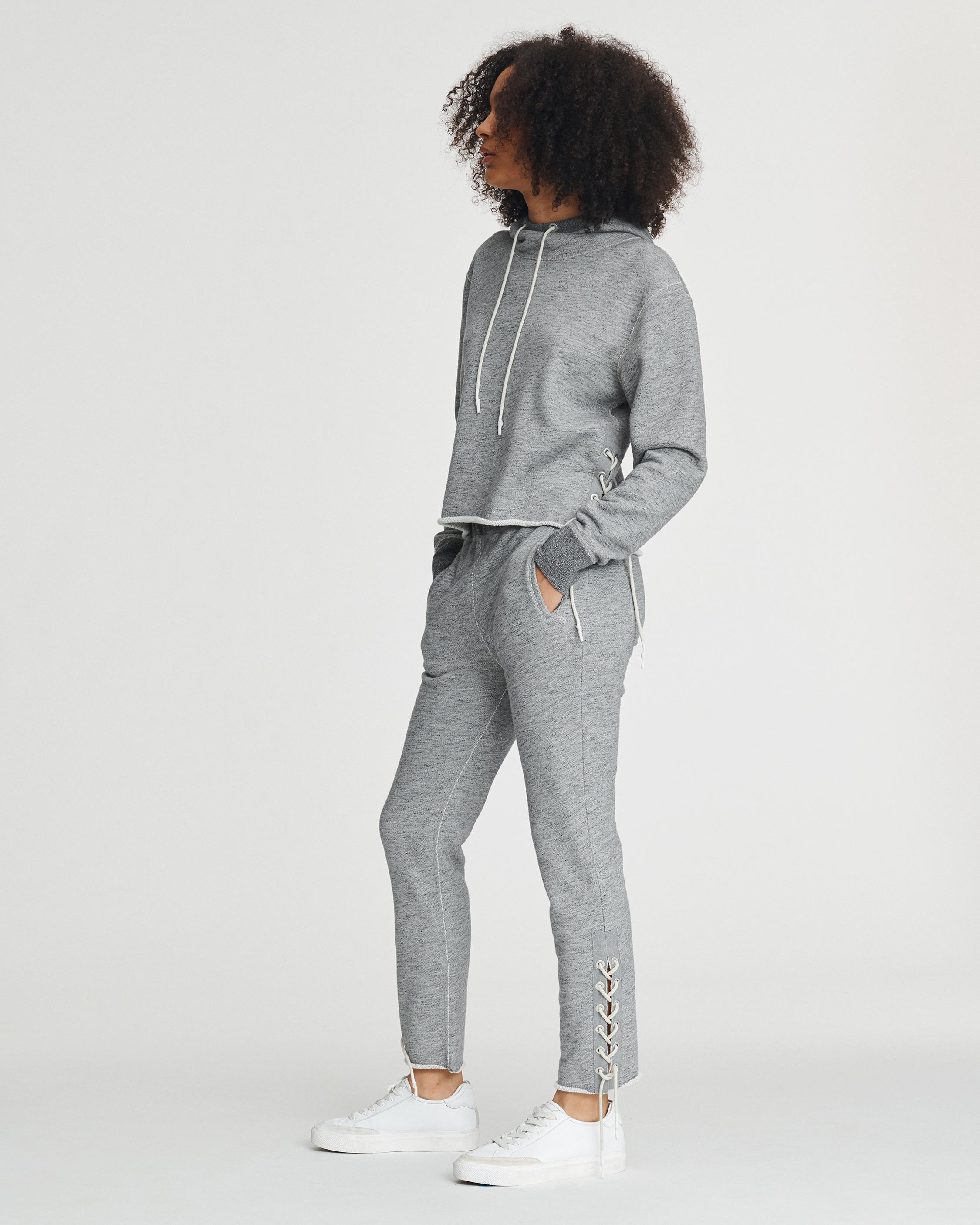 Stylish Lace-Up Flare Sweatpants - Only $15