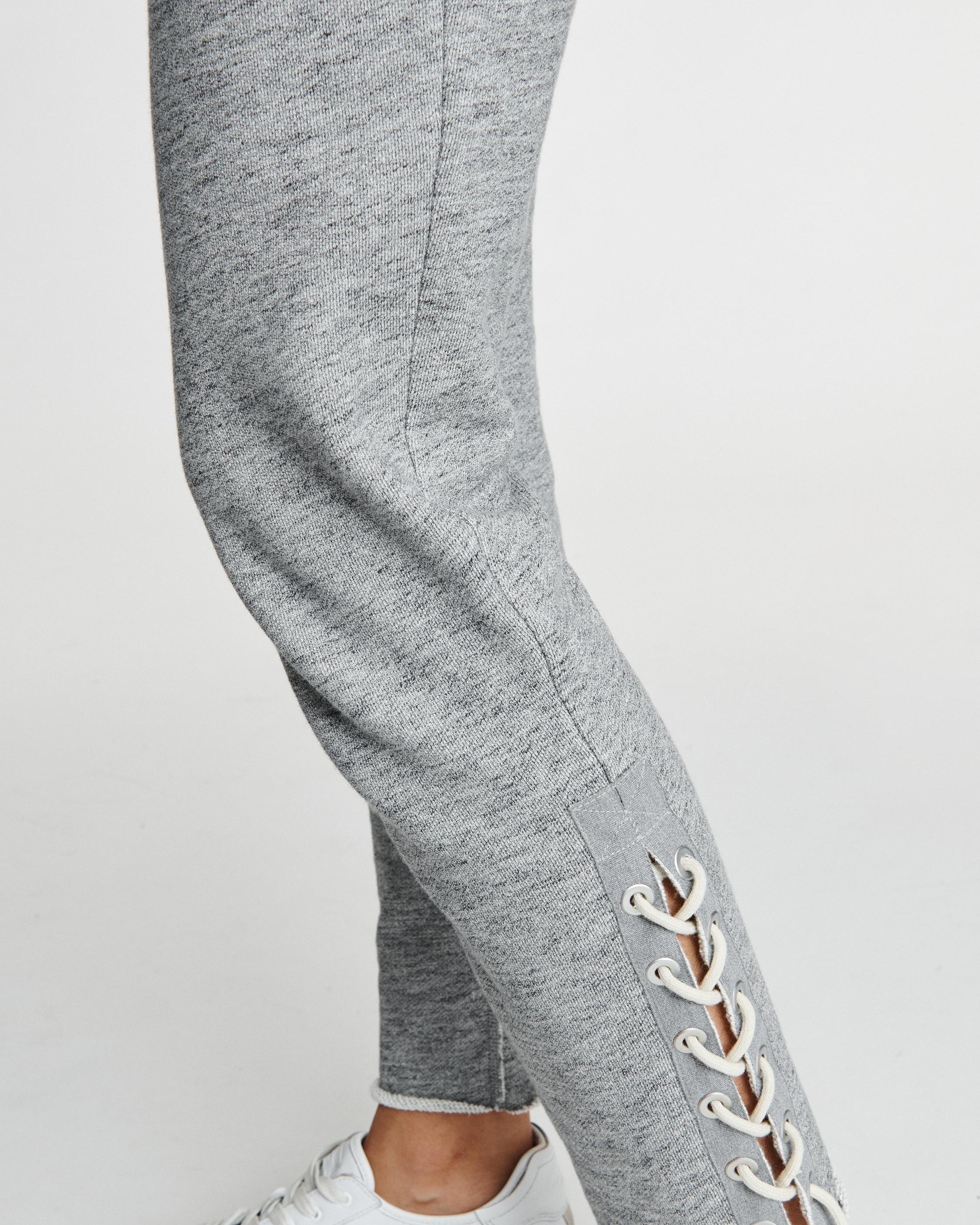 Lace hot sale up sweatpants