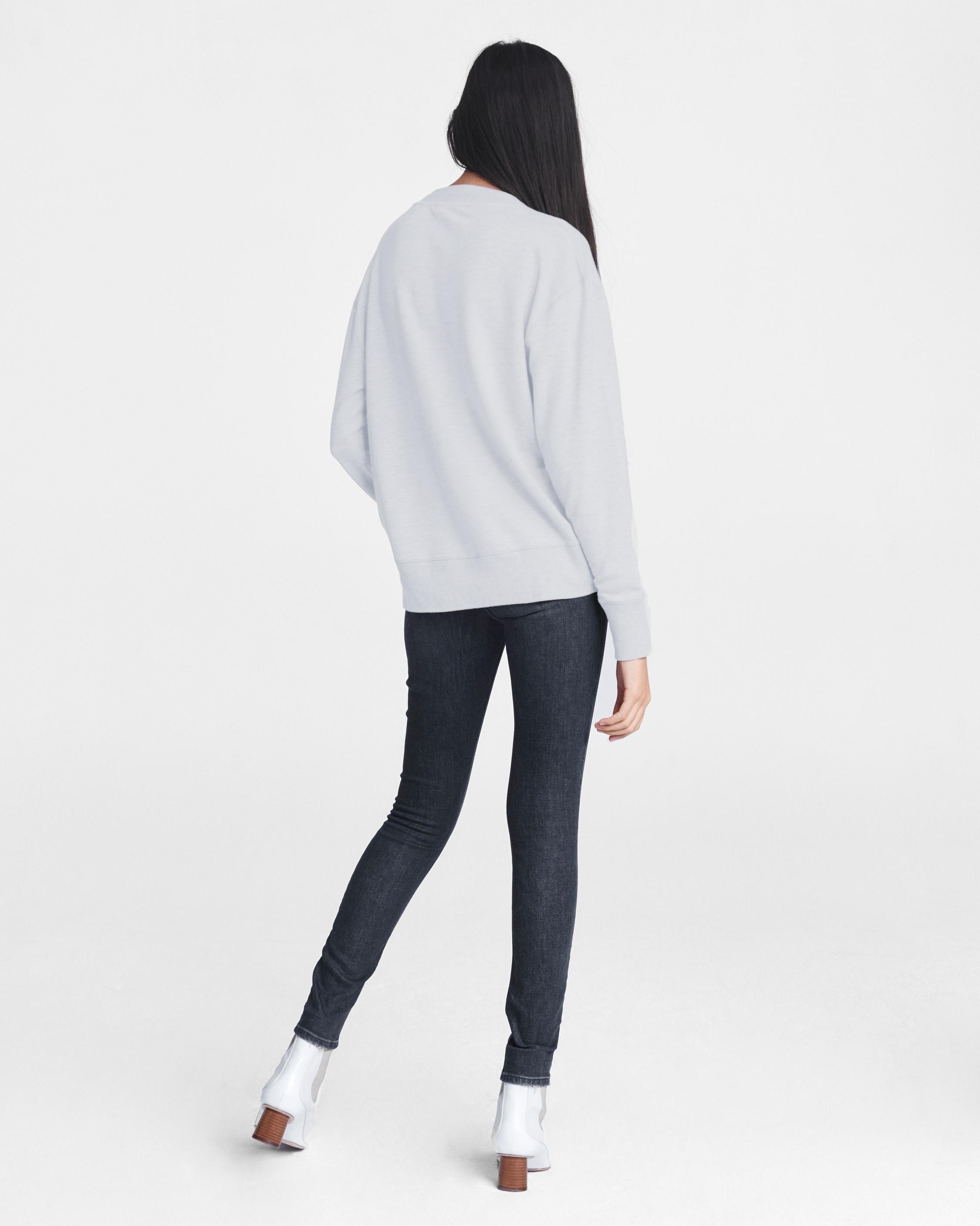 Rag and store bone flora sweatshirt