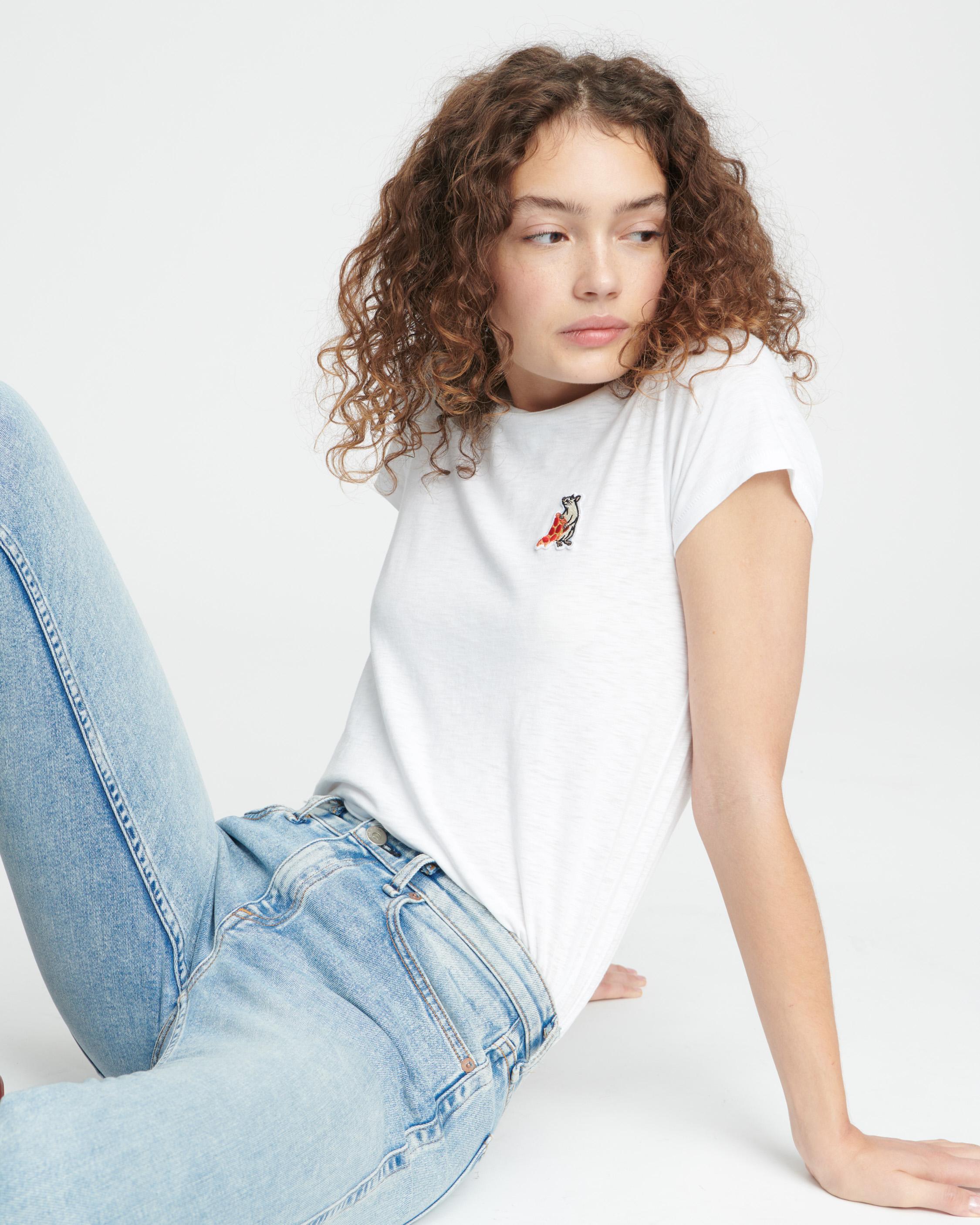 Women's Pizza Rat Short Sleeve T-Shirt | rag & bone