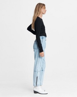 The Rib Cropped Long Sleeve image number 2