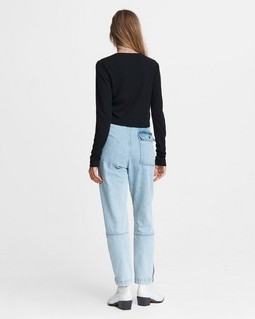 The Rib Cropped Long Sleeve image number 3