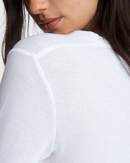 The Rib Cropped Long Sleeve image number 5