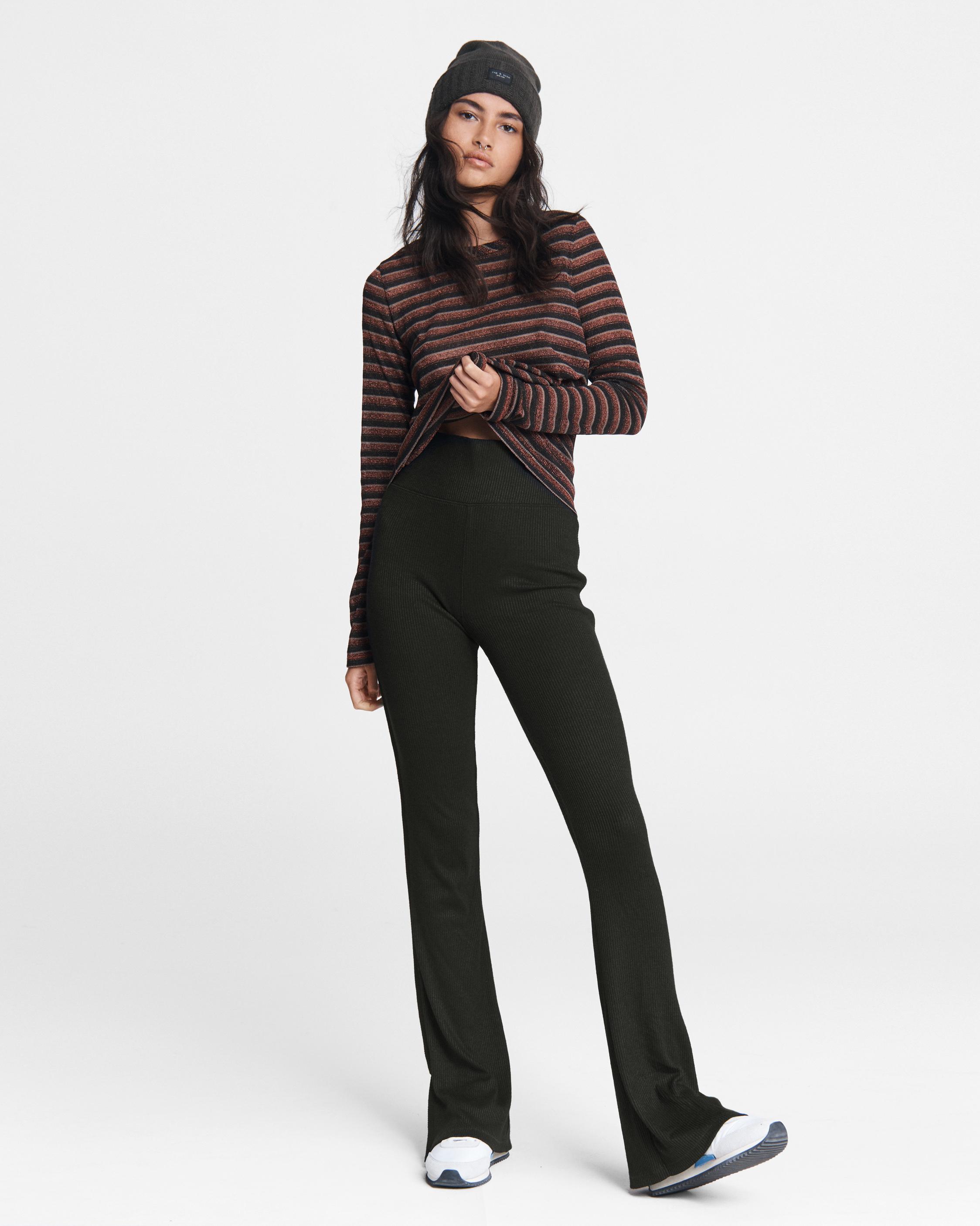 The Knit Rib Pant image number 3