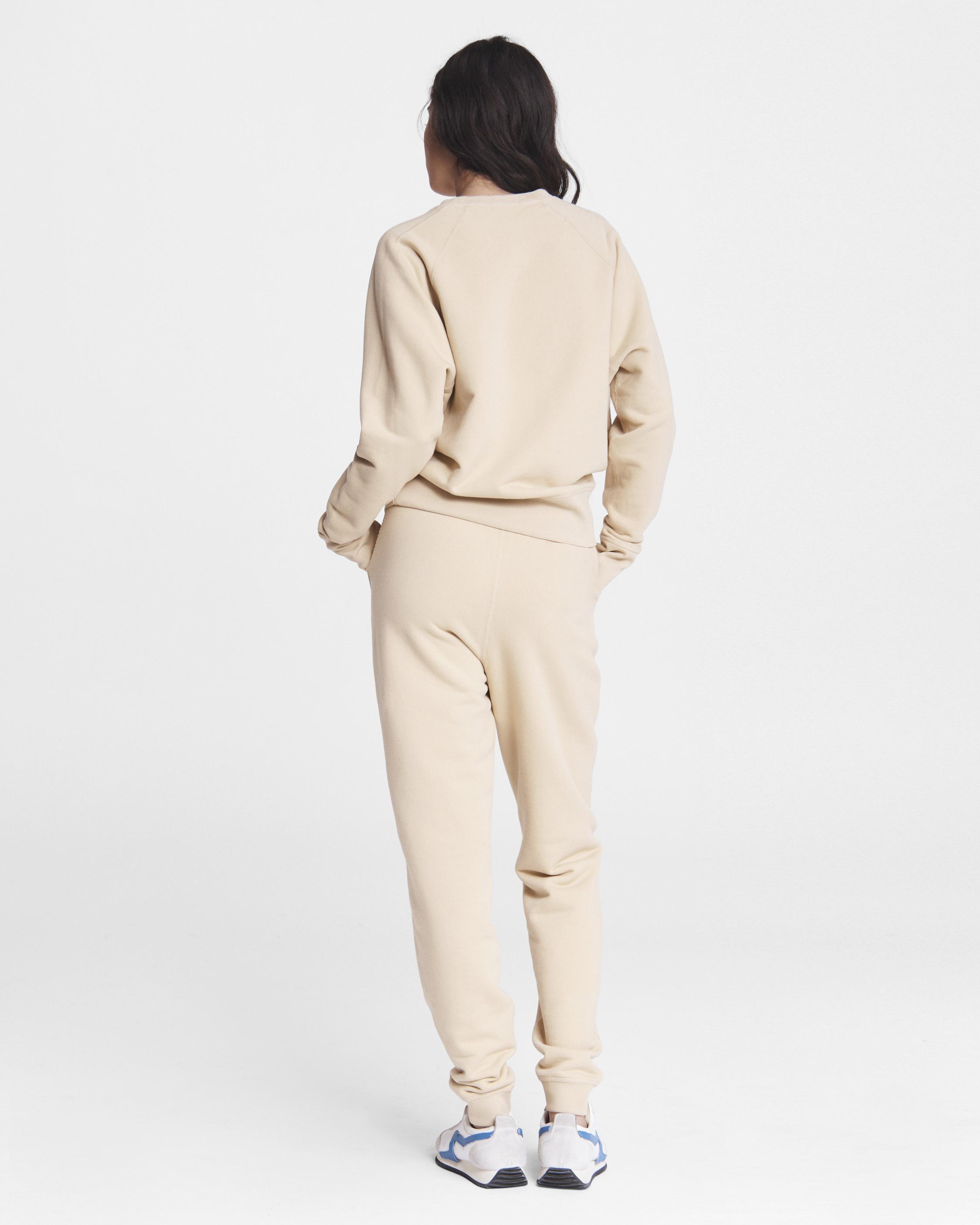 Fleece Sweatshirt Beige rag bone