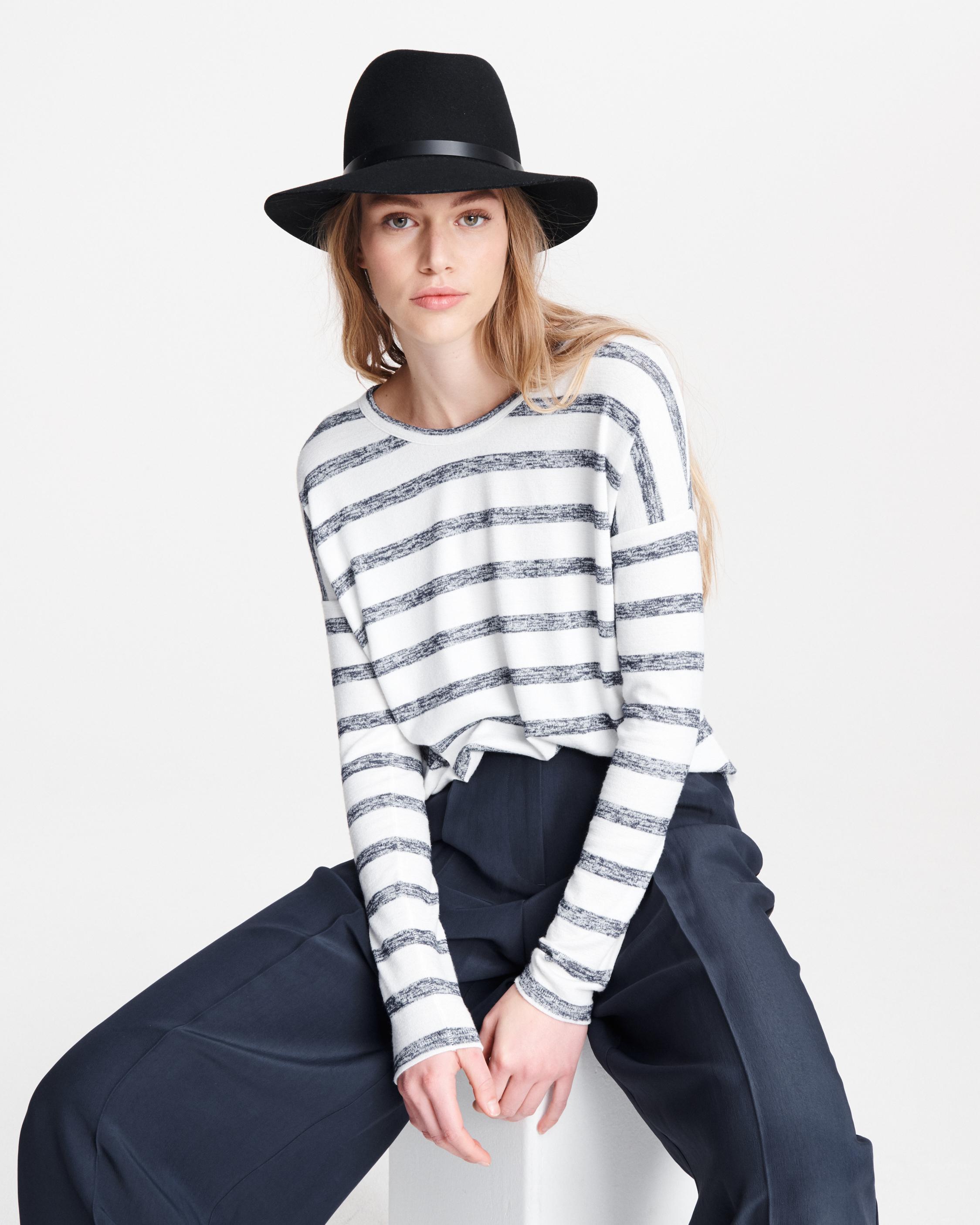 Rag & Bone Morgan Striped Shirt Ltblue Str