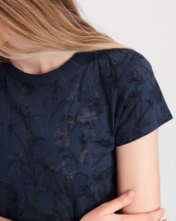 All Over Poppy Print Jersey Tee image number 5