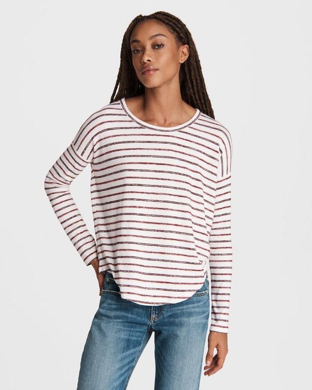 Knit Striped Long Sleeve image number 1