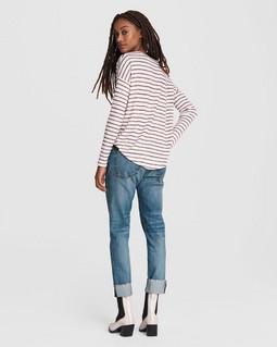 Knit Striped Long Sleeve image number 5