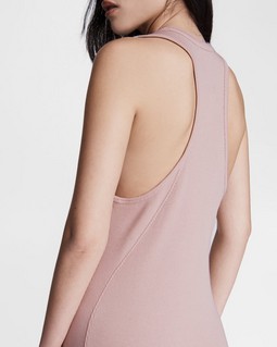 The Essential Rib Midi Muscle Dress image number 5