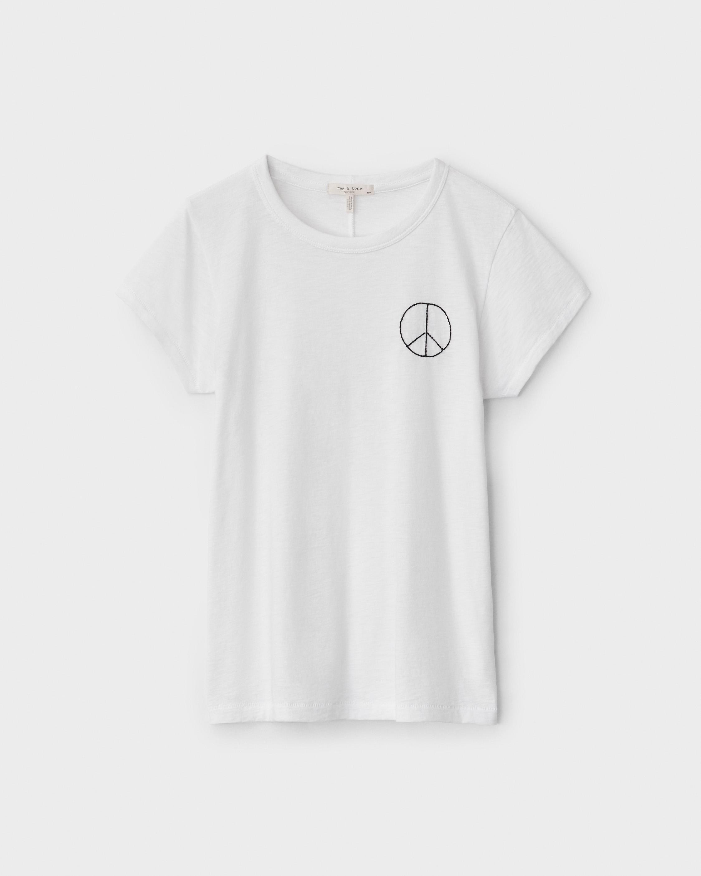 rsclvisual Saquon and Peace Sign T-Shirt