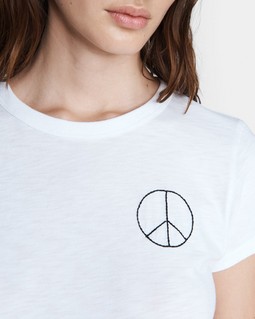 Peace Sign Cotton Tee image number 6