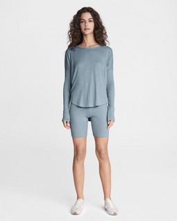 The Knit Rib Long Sleeve image number 3
