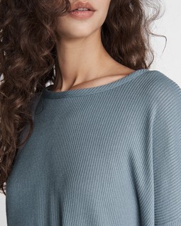 The Knit Rib Long Sleeve image number 6