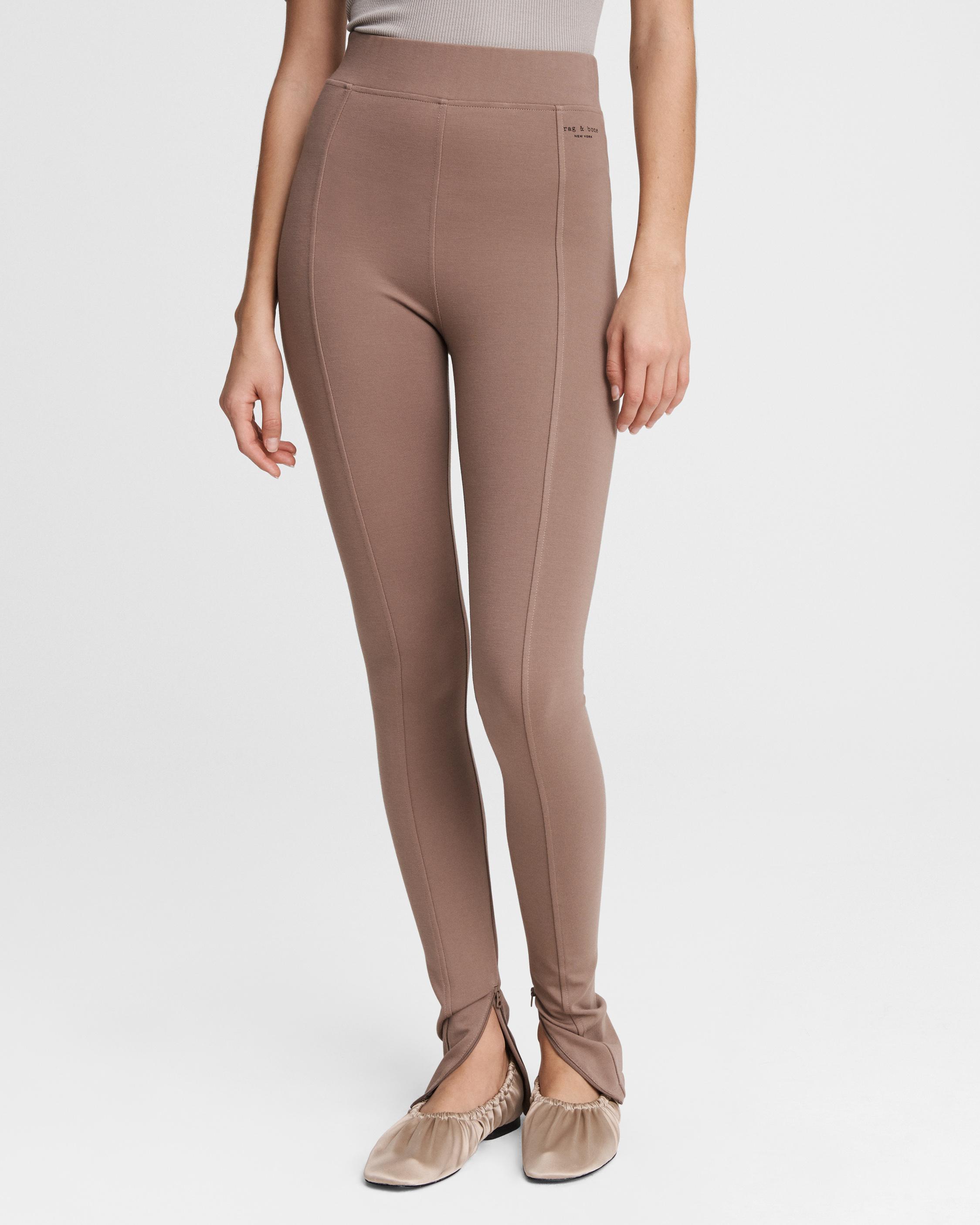 Sally Leggings in Taupe