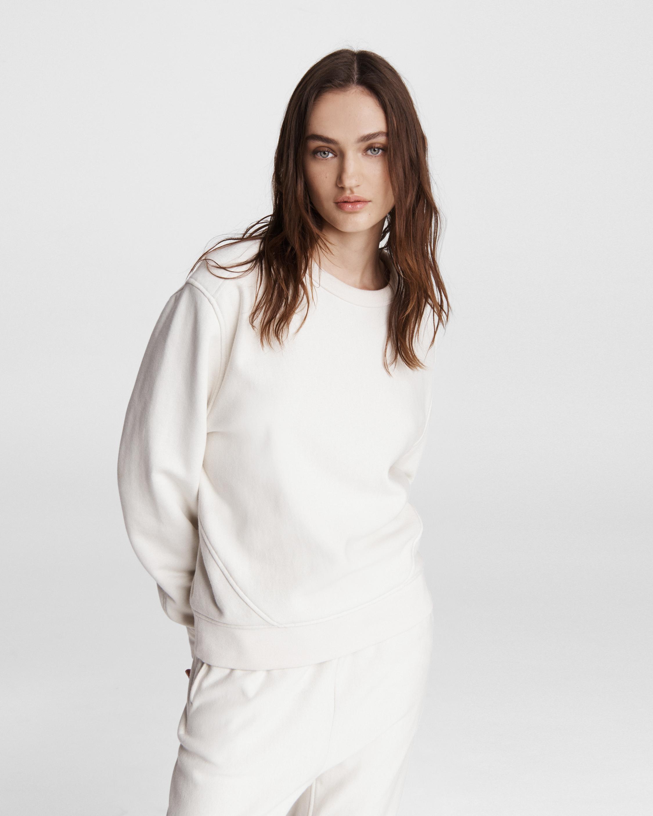 Rag and store bone white sweater