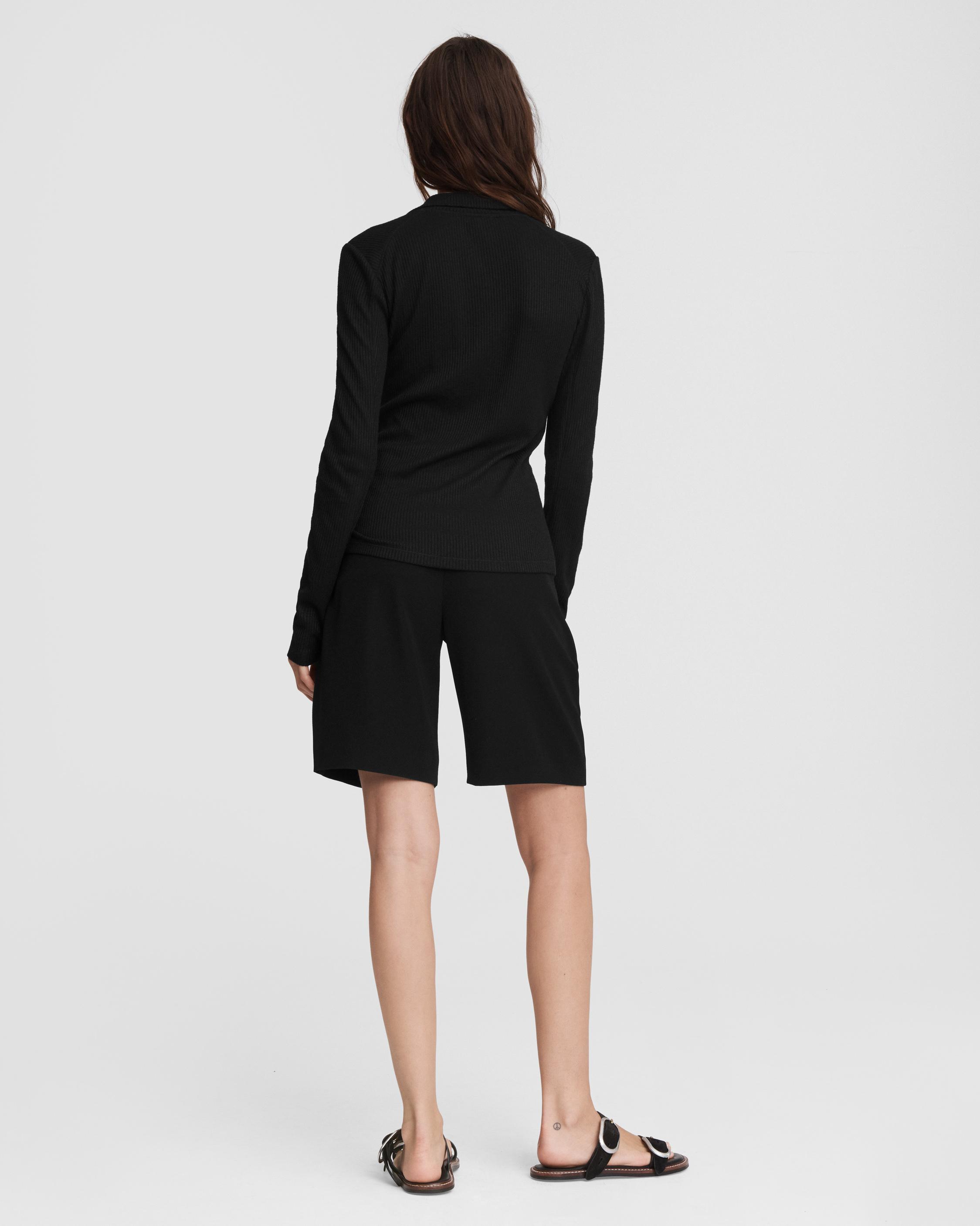 The Knit Rib Half Zip Turtleneck image number 5