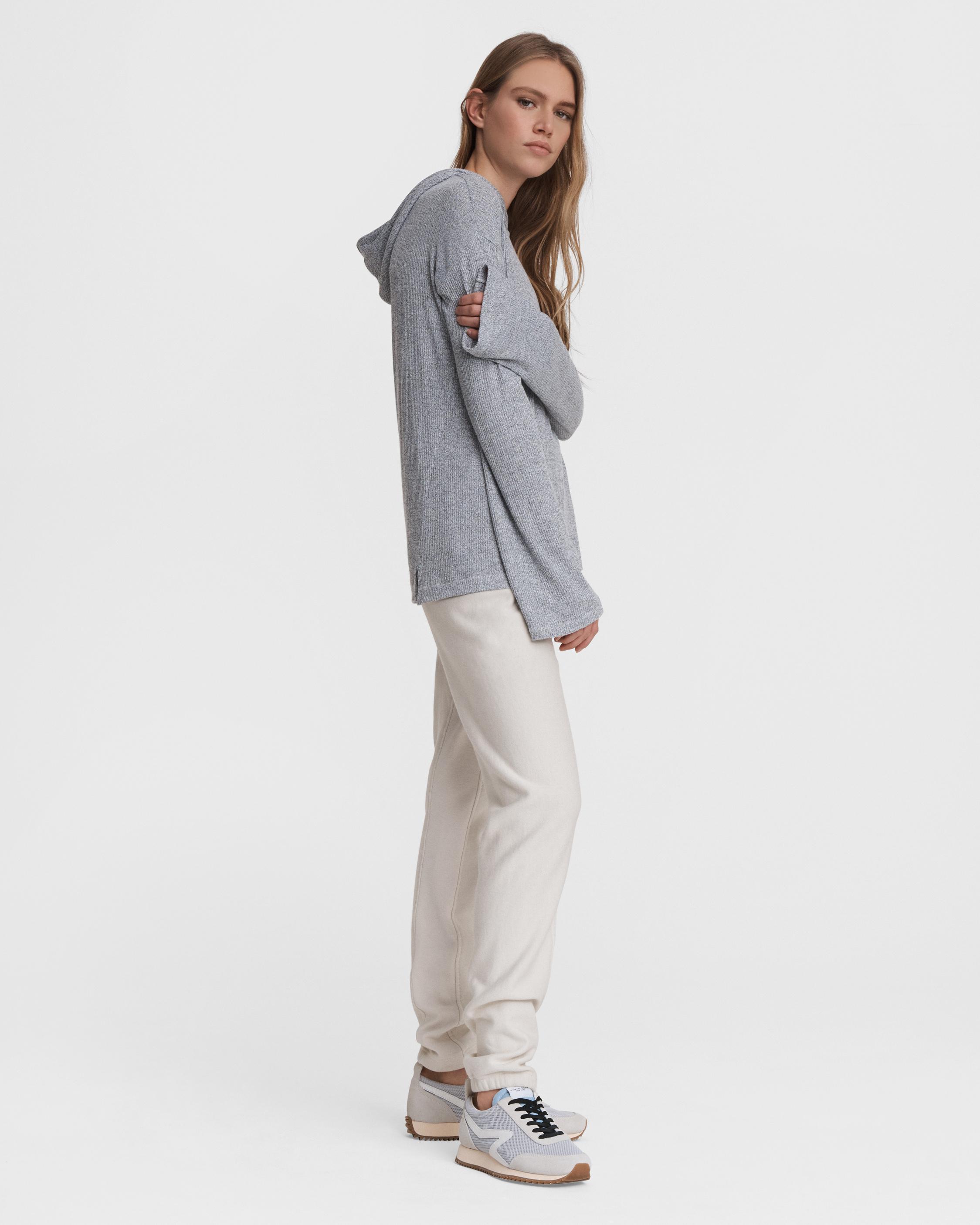The Knit Rib Hoodie image number 4