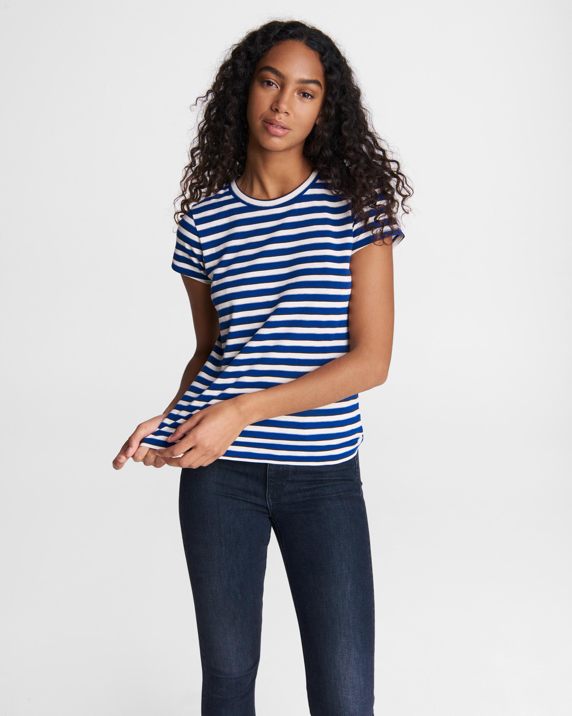 Striped tee outlet women's