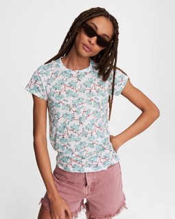 All Over Lily Vine Jersey Tee image number 1