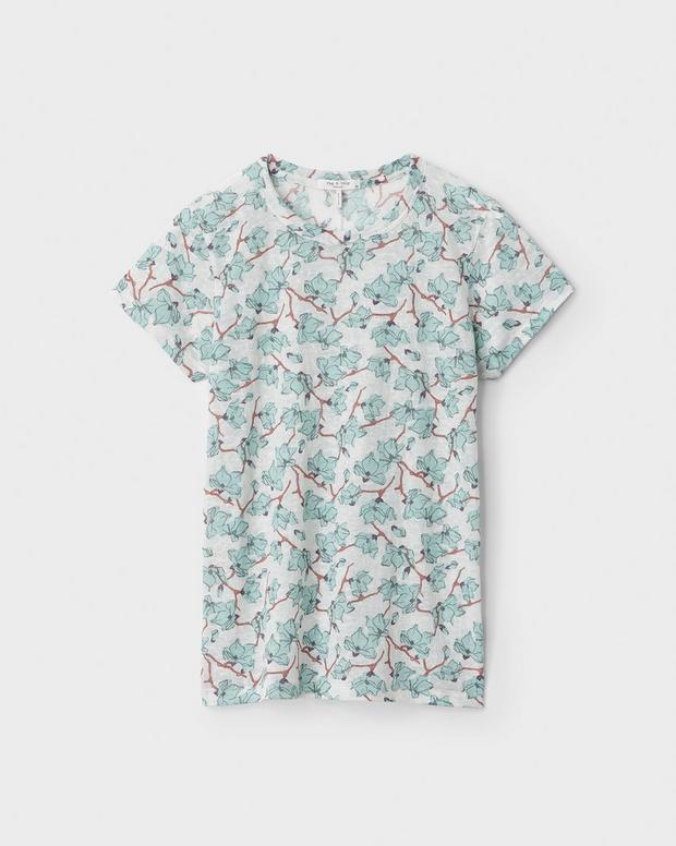 All Over Lily Vine Jersey Tee image number 2