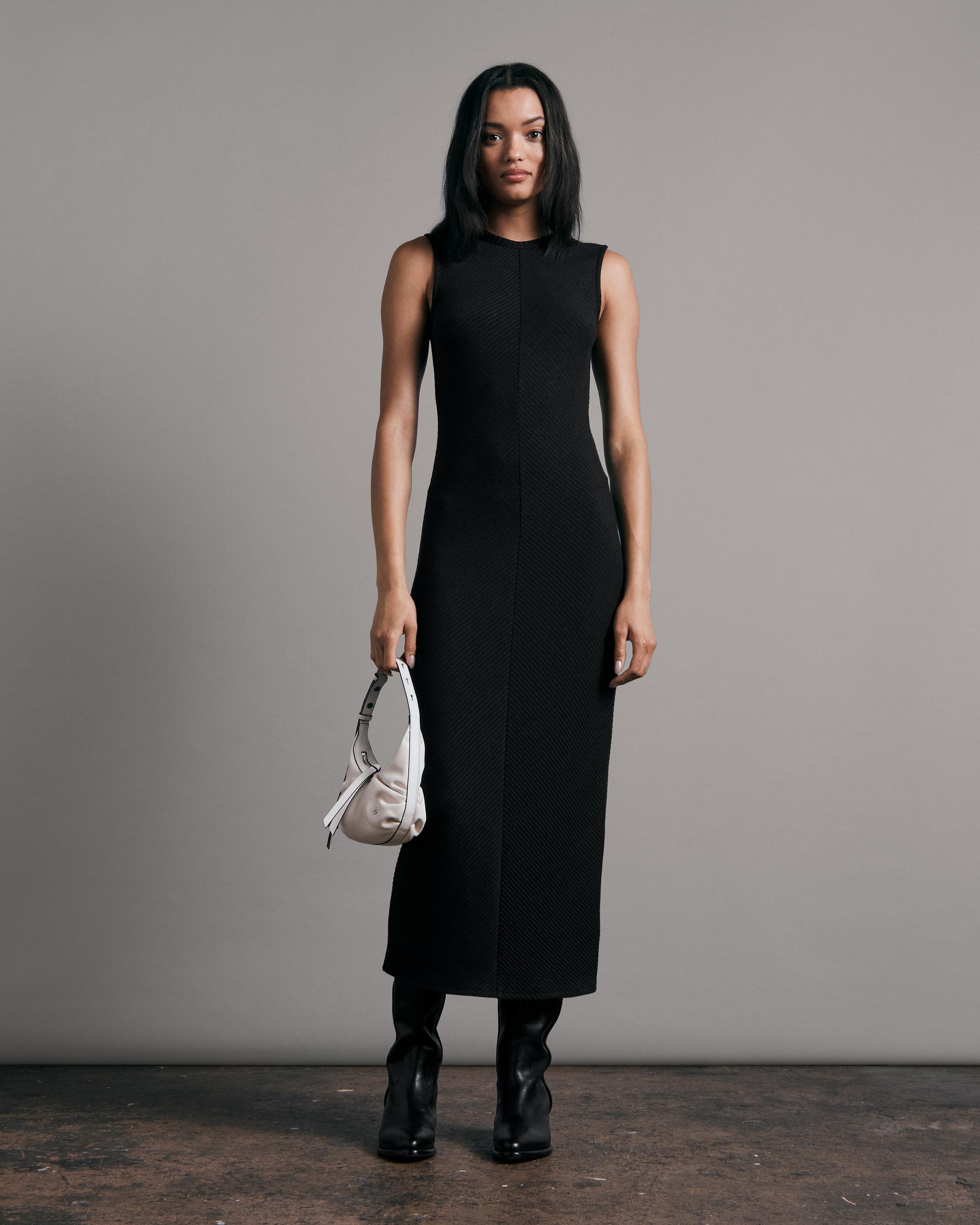 midi cotton tank dress