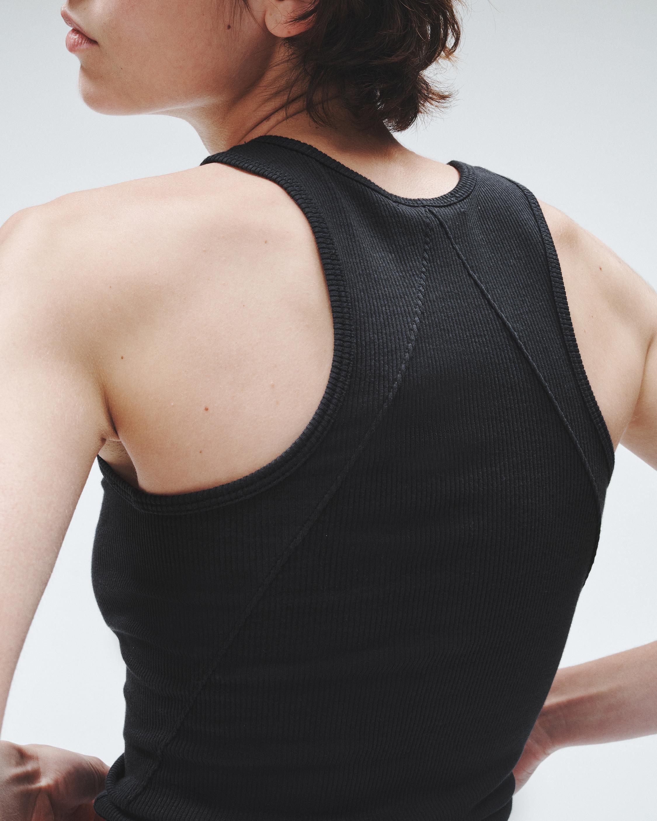 The perfect ribbed tank top is a closet essential. Available in